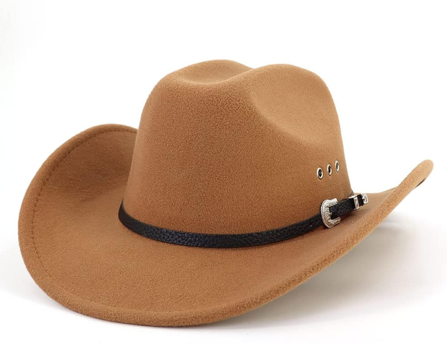 EXVVQOQO Cowboy Hat for Women and Men Western Style Hat Wide Brim Outdoor Fedora Hat Cowboy Cowgi... | Amazon (US)