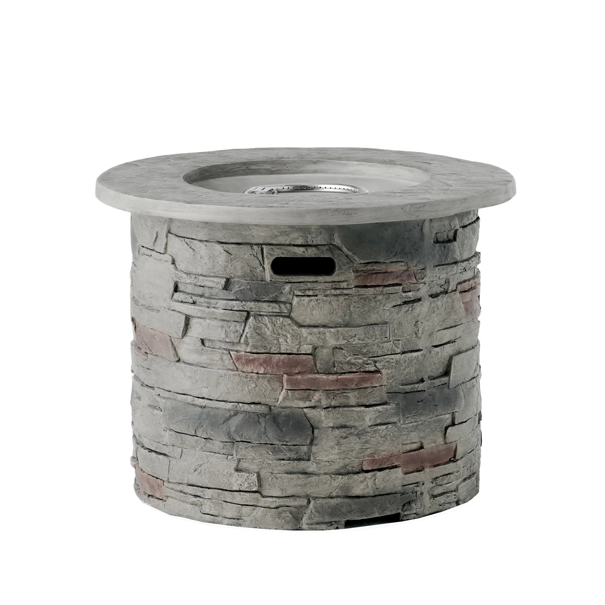 Latitude Run® Outdoor 32" Round Mgo Propane Fire Pit - 40,000 BTU | Wayfair | Wayfair North America