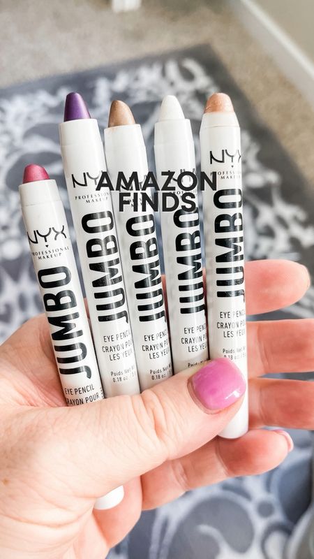 NYX Jumbo Eye Crayons 🤩

** Don’t forget to ❤️ any items you like so you get notified when there’s a price drop! 

📱➡️ simplylauradee.com

beauty finds | hair finds | hair products | beauty products | hair favorites | beauty favorites | hair care | skincare | shampoo | conditioner | blow dryer | flat iron | curling iron | foundation | eyeshadow | mascara | lipstick | lip gloss | beauty essentials | skincare essentials | ulta | sephora | target | target finds | walmart | walmart finds | amazon | found it on amazon | amazon finds

#LTKbeauty #LTKplussize #LTKmidsize