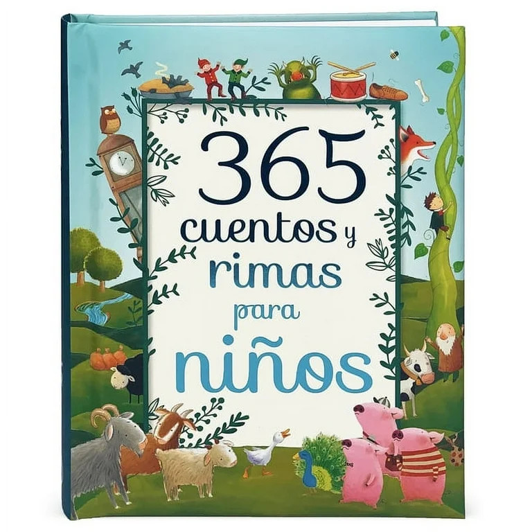 365 Cuentos Y Rimas Para Ninos, (Hardcover) | Walmart (US)