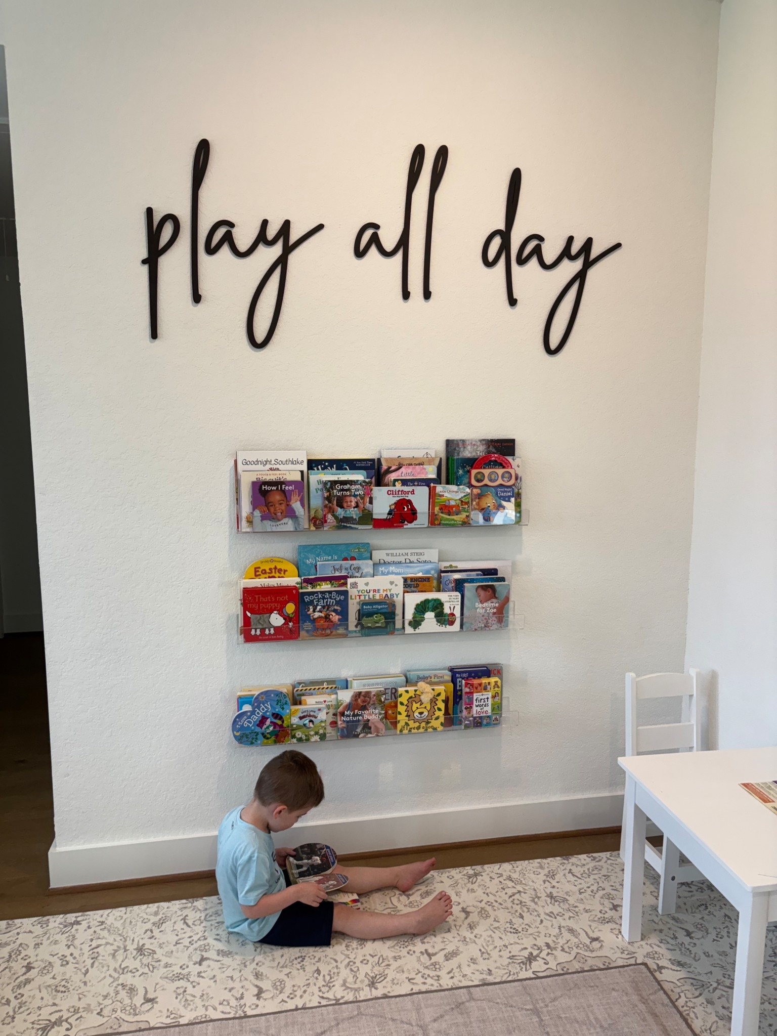 Added another shelf because he’s getting so tall + we are accumulating sooo many books 📚🫶🏻

#LTKHome #LTKSaleAlert #LTKKids