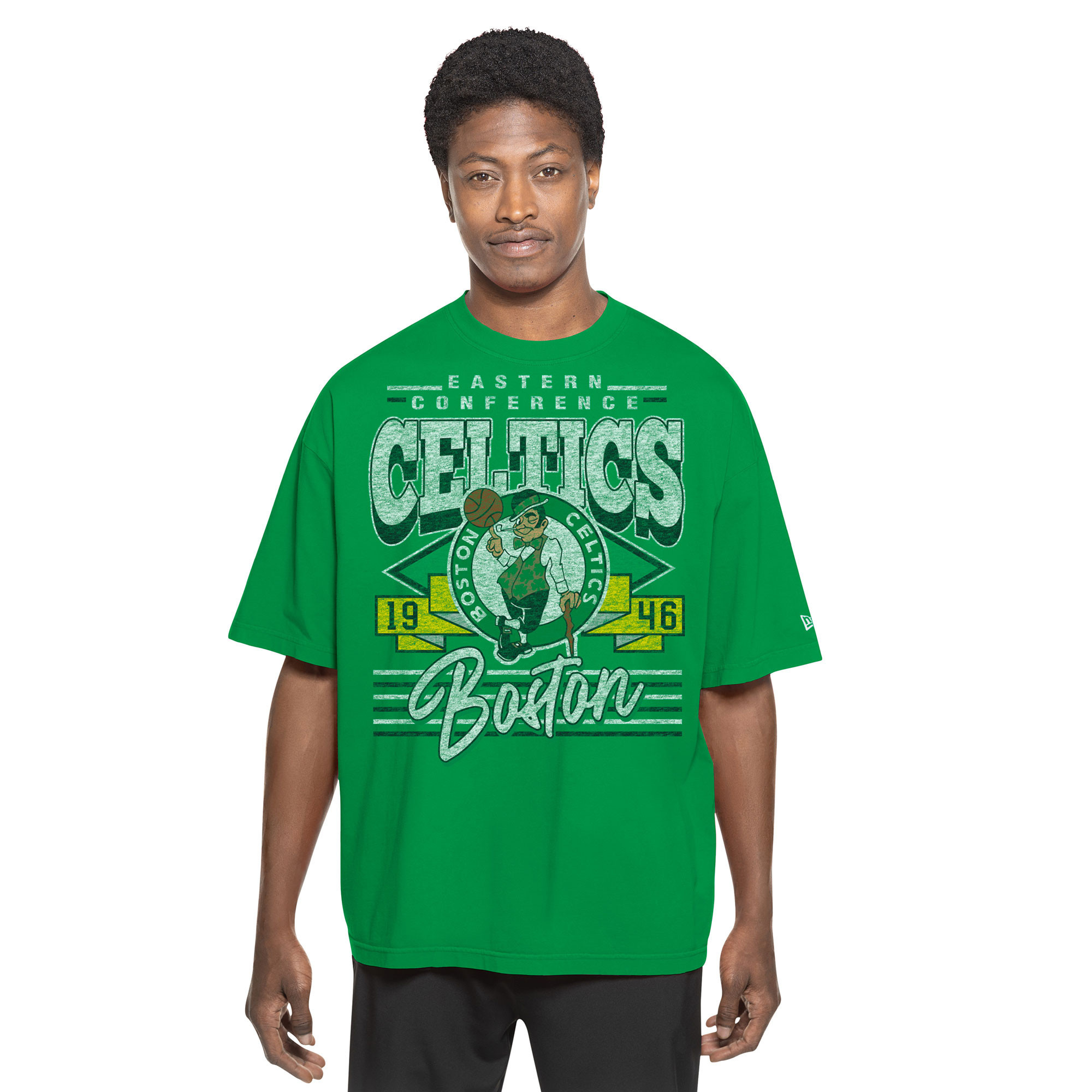 Men's New Era Kelly Green Boston Celtics Sport Classics T-Shirt | Fanatics