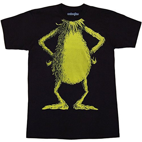 Dr. Suess Grinch Costume T-Shirt-Large | Amazon (US)