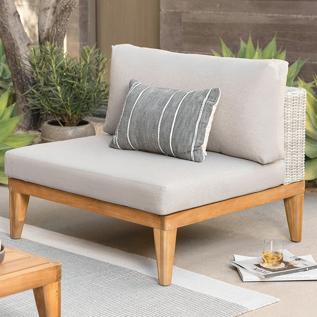 Urba 35" Outdoor Lounge Chair - Beach Sand | Article