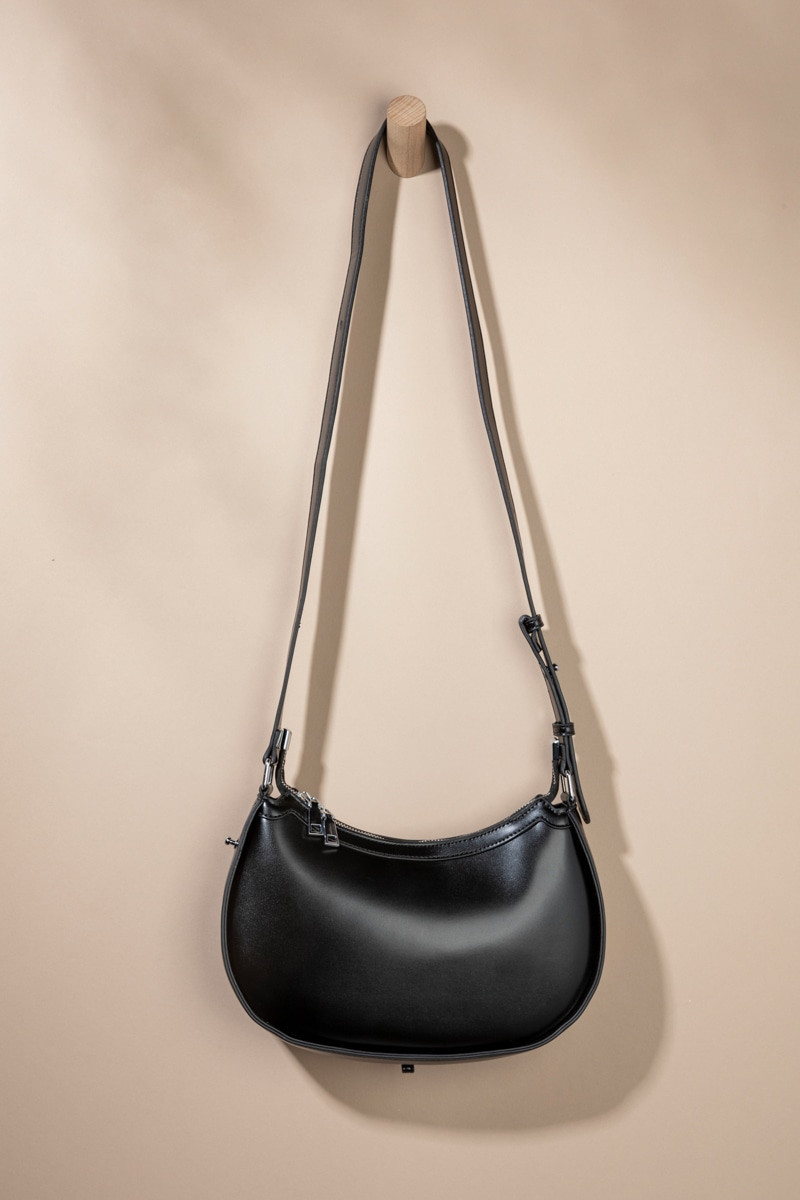 Sally Half Moon Hobo Crossbody Bag | Francesca's