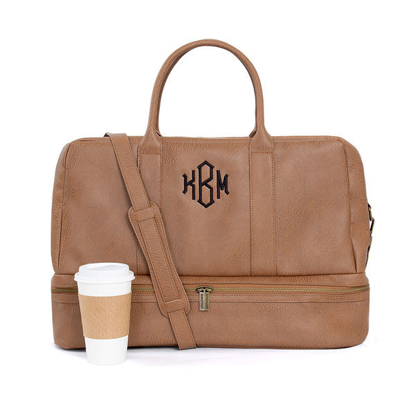 Monogrammed Weekender Duffel Bag | Marleylilly