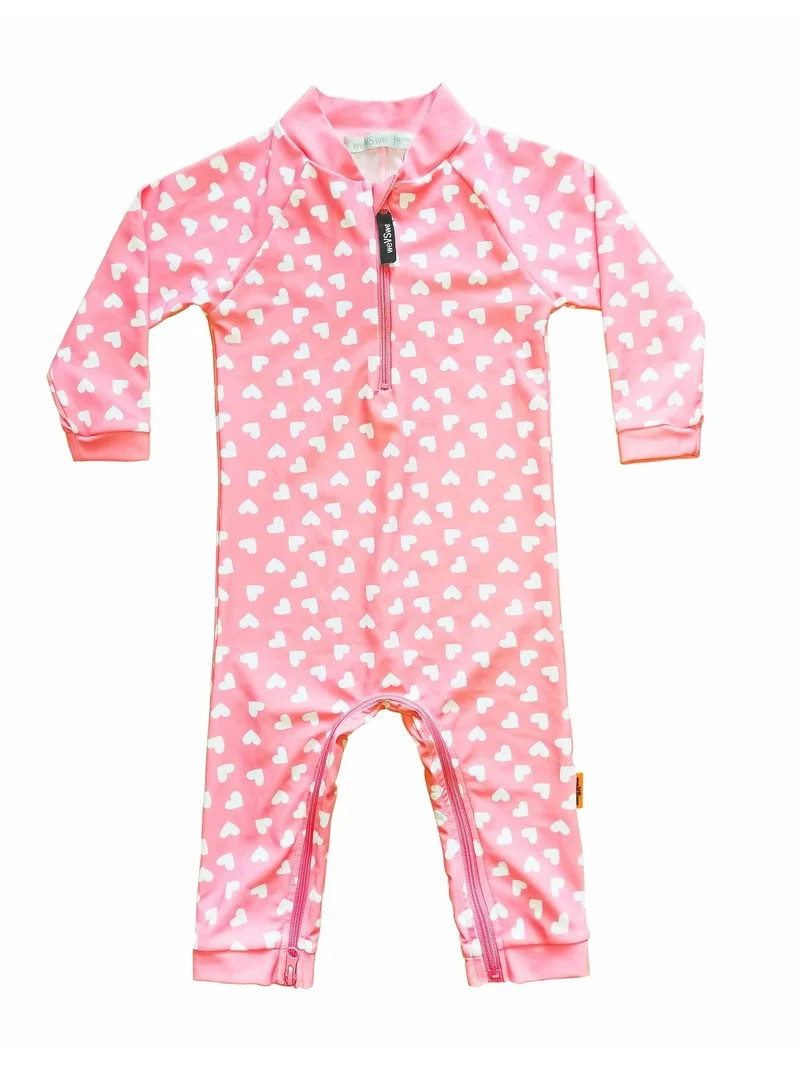 weVSwe Toddle Girls Swimsuits 0-3Years - UPF 50+ Sun Protection Baby Rash Guard Swimswear | Walmart (US)