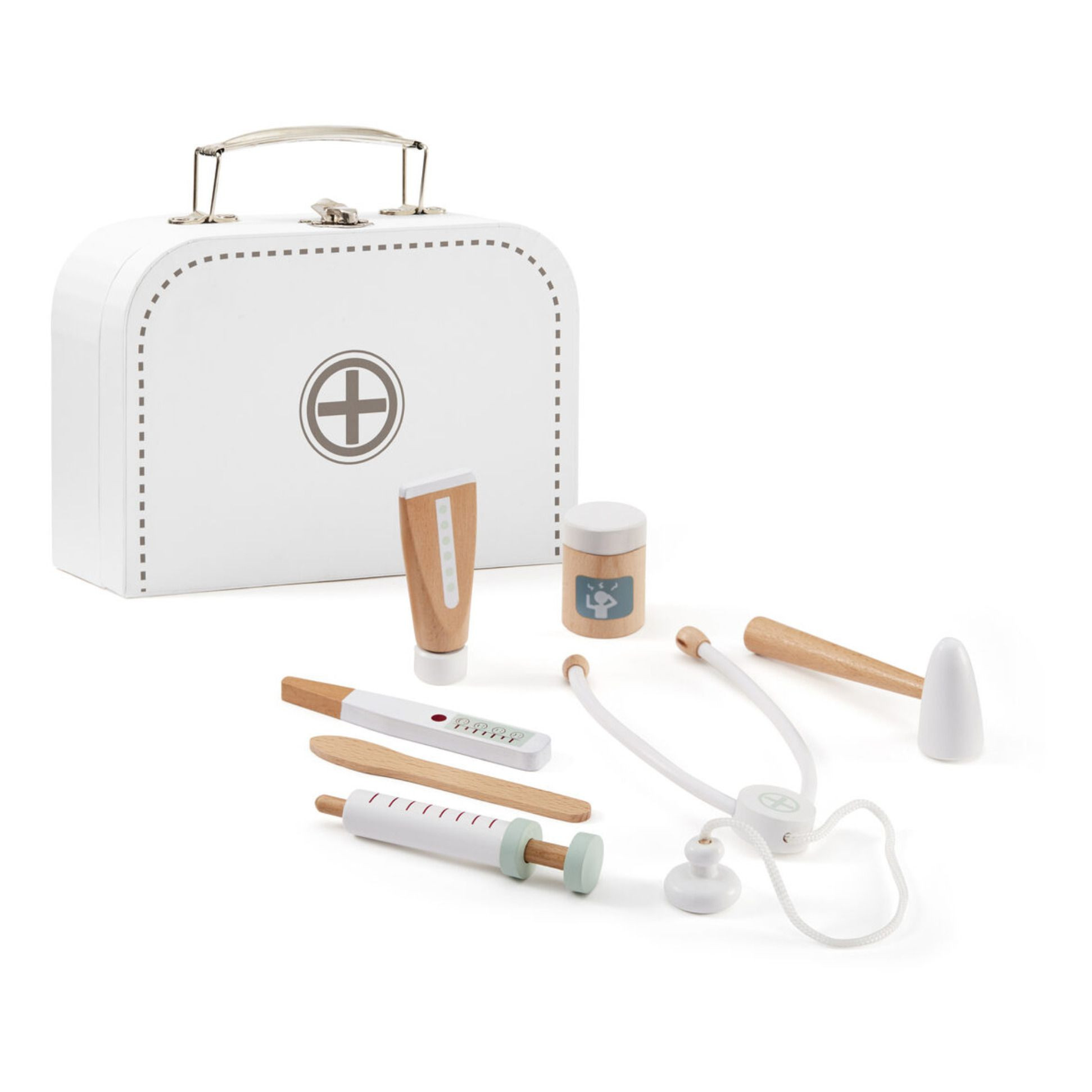 Wood and Cardboard Doctor's Case | Smallable