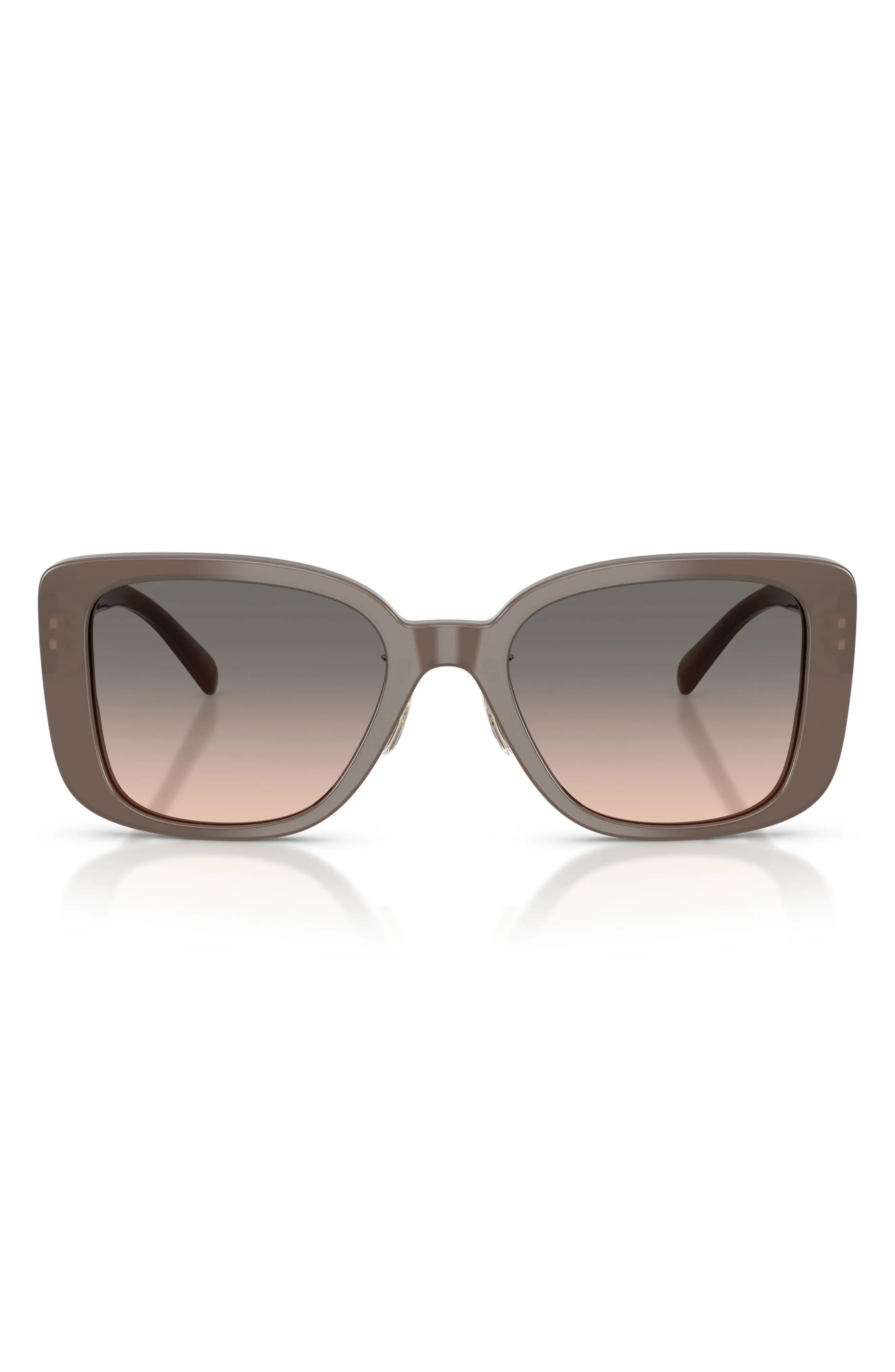 54mm Gradient Square Sunglasses (Women) | Nordstrom | Nordstrom