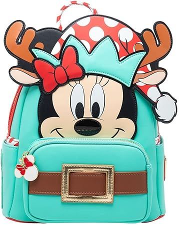 Loungefly Disney Light Up Minnie Mouse Reindeer Cosplay Backpack | Amazon (US)