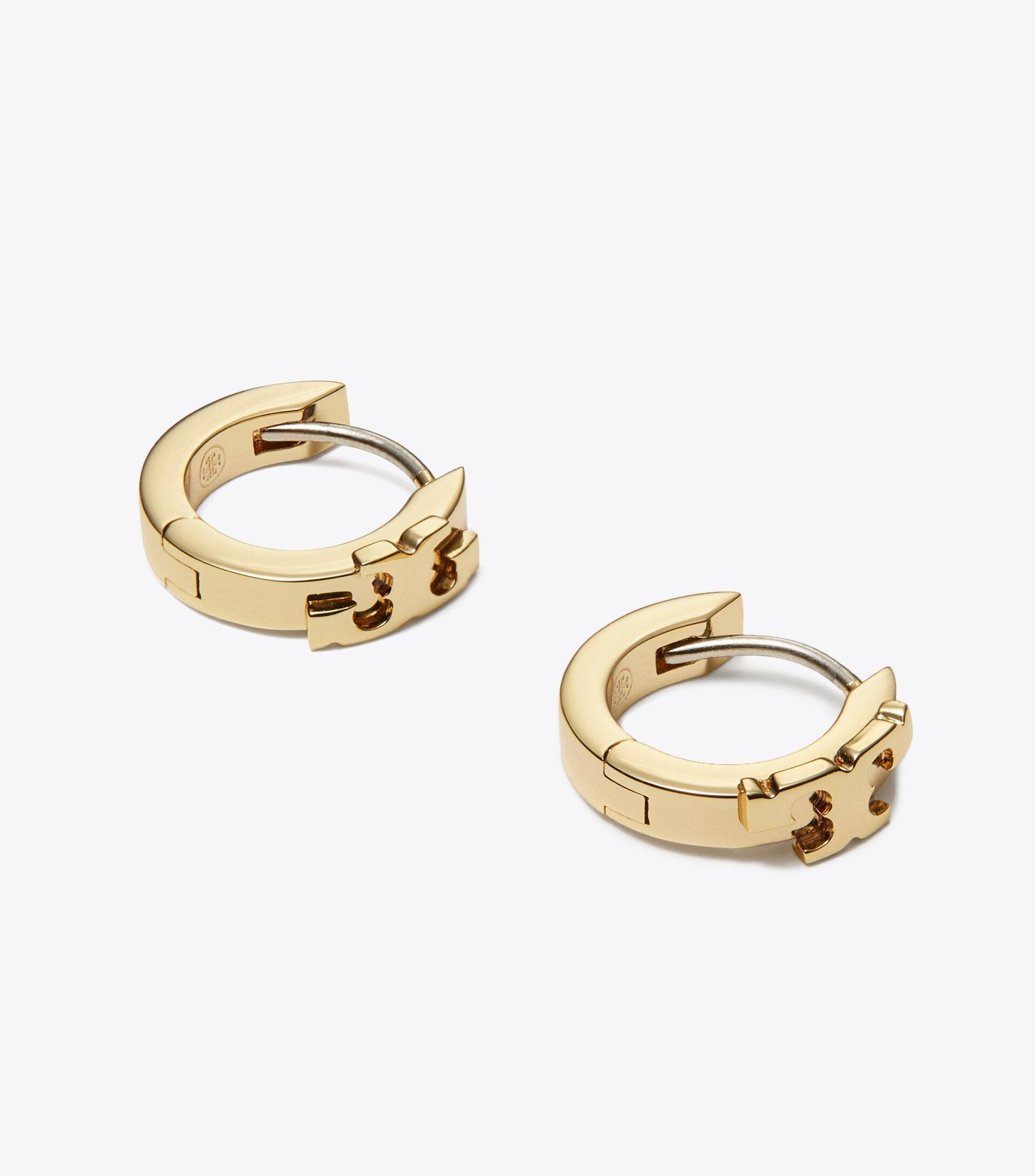 Serif-T Huggie Earring | Tory Burch (US)