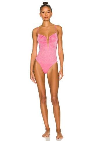 L*SPACE X REVOLVE Roxanne One Piece in Bubblegum from Revolve.com | Revolve Clothing (Global)