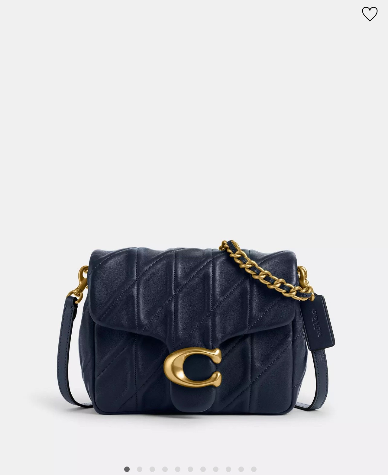Coach Time Square Tabby in Navy 

#LTKStyleTip #LTKItBag