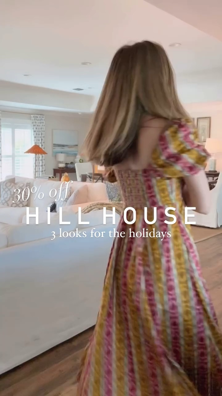 The @hillhouse 30% off sale is still happening! The dresses are the most versatile things I own and are just as comfortable!

Comment SHOP and I’ll DM you the links!
