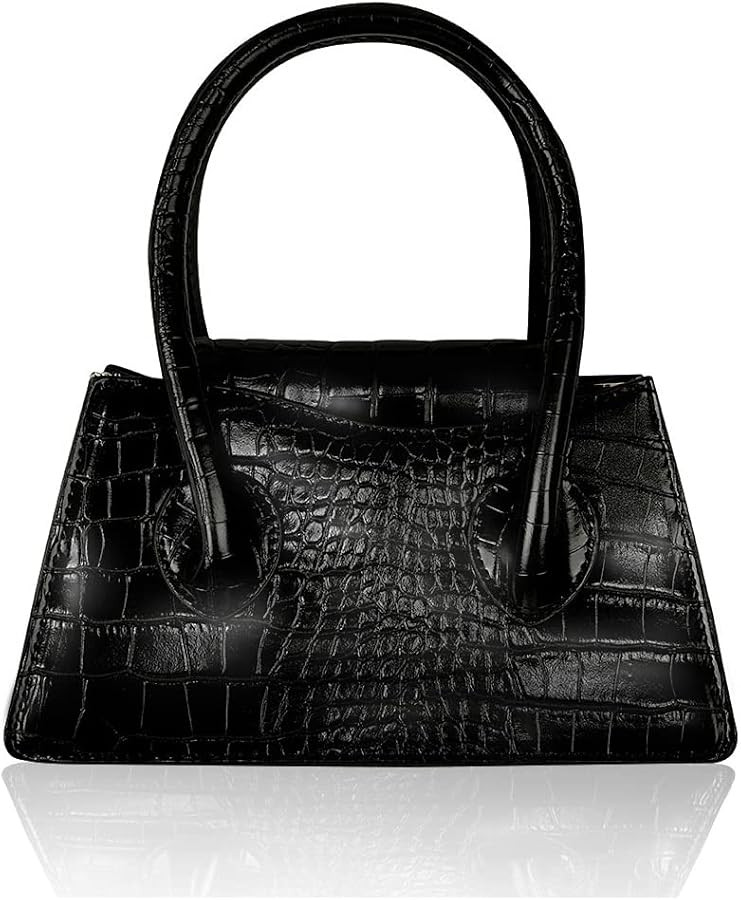 Cute Small Crossbody Purses for Women Girls Trendy Tiny Purse Top Handle Bag Crocodile Satchels H... | Amazon (US)