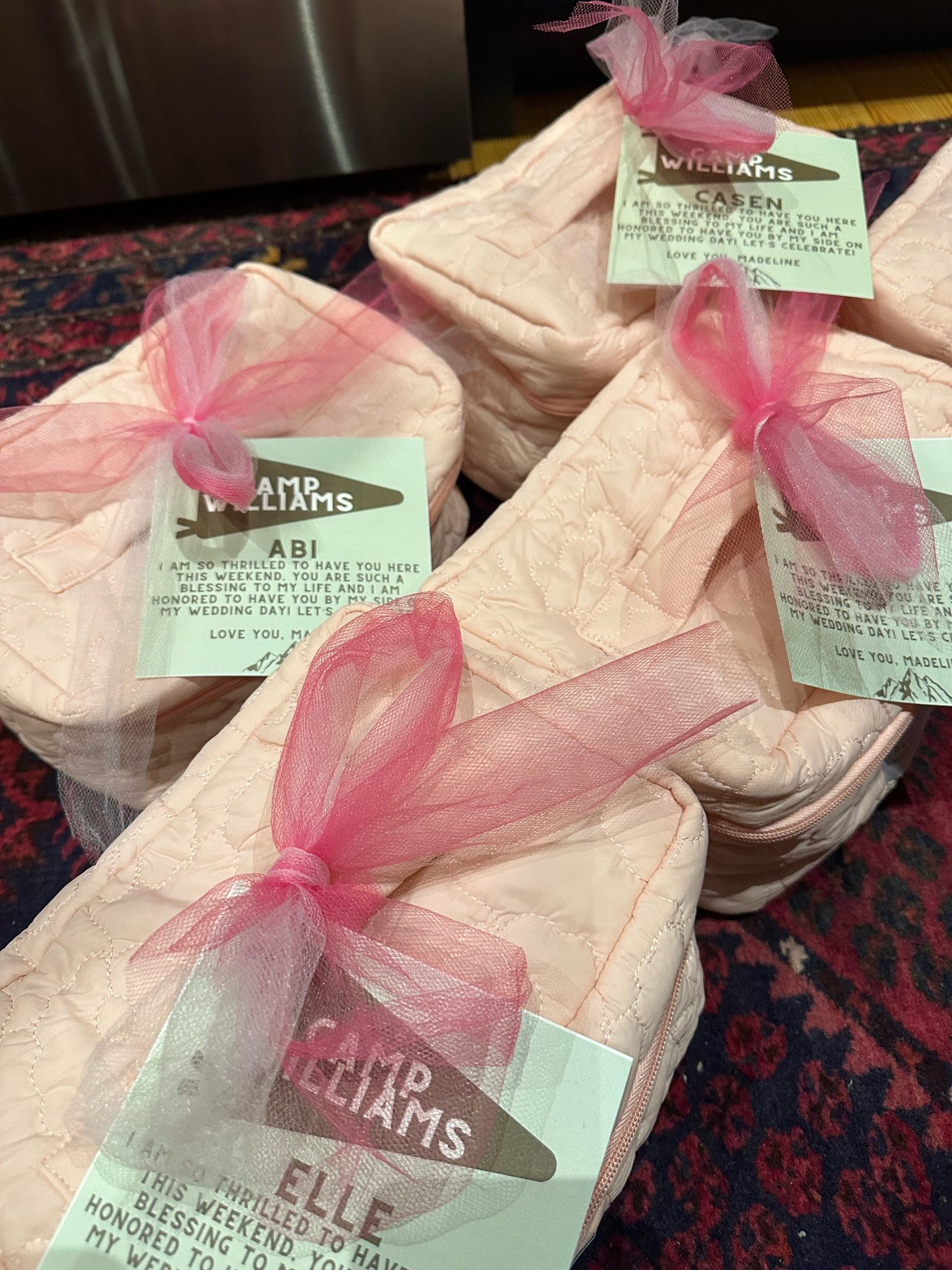 Put together some cute bridesmaid bags for my girls on my Bach trip💗

#LTKwedding #LTKtravel #LTKSeasonal