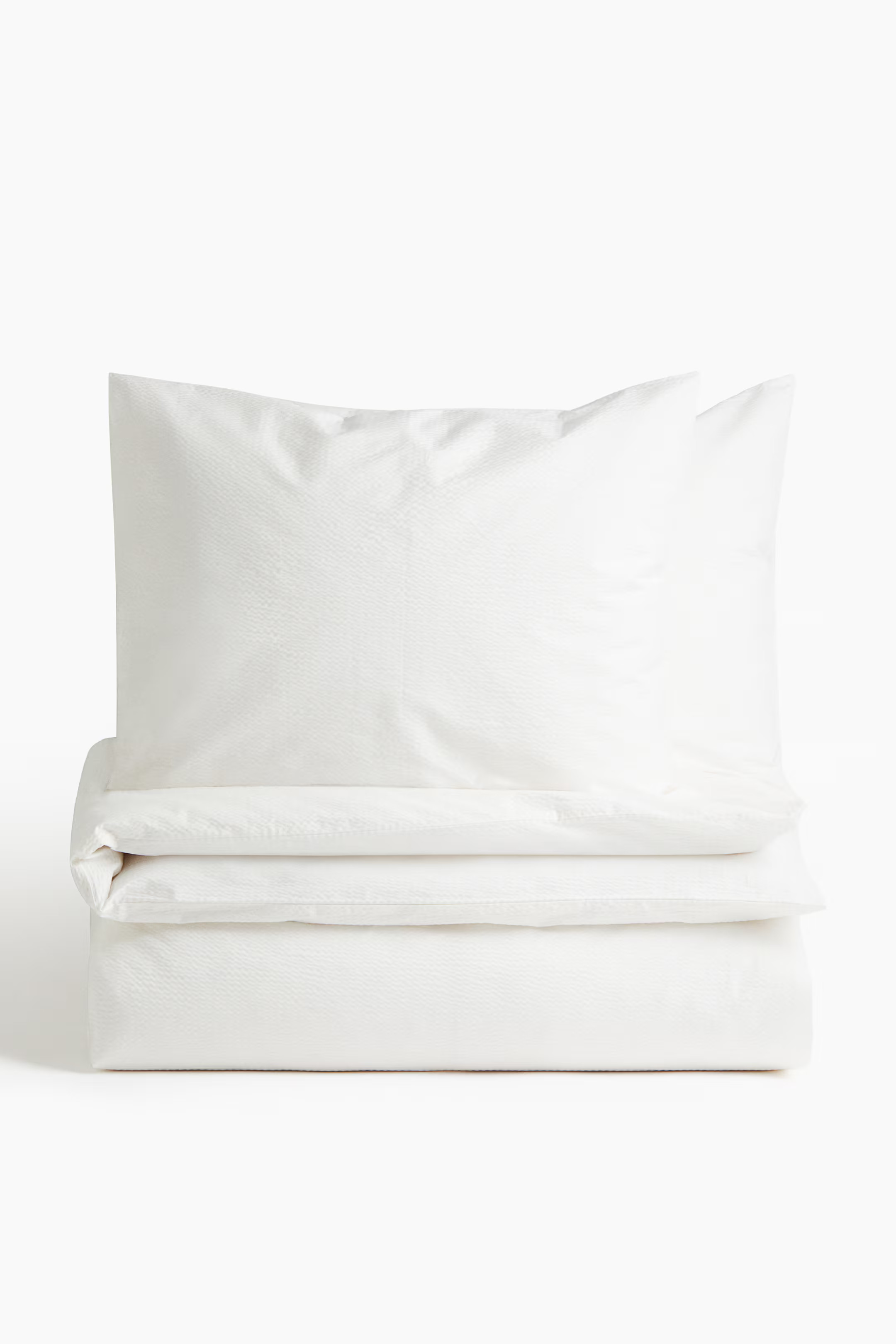 Parure de couette lit double en seersucker | H&M (FR, IT, ES, PT, BE)