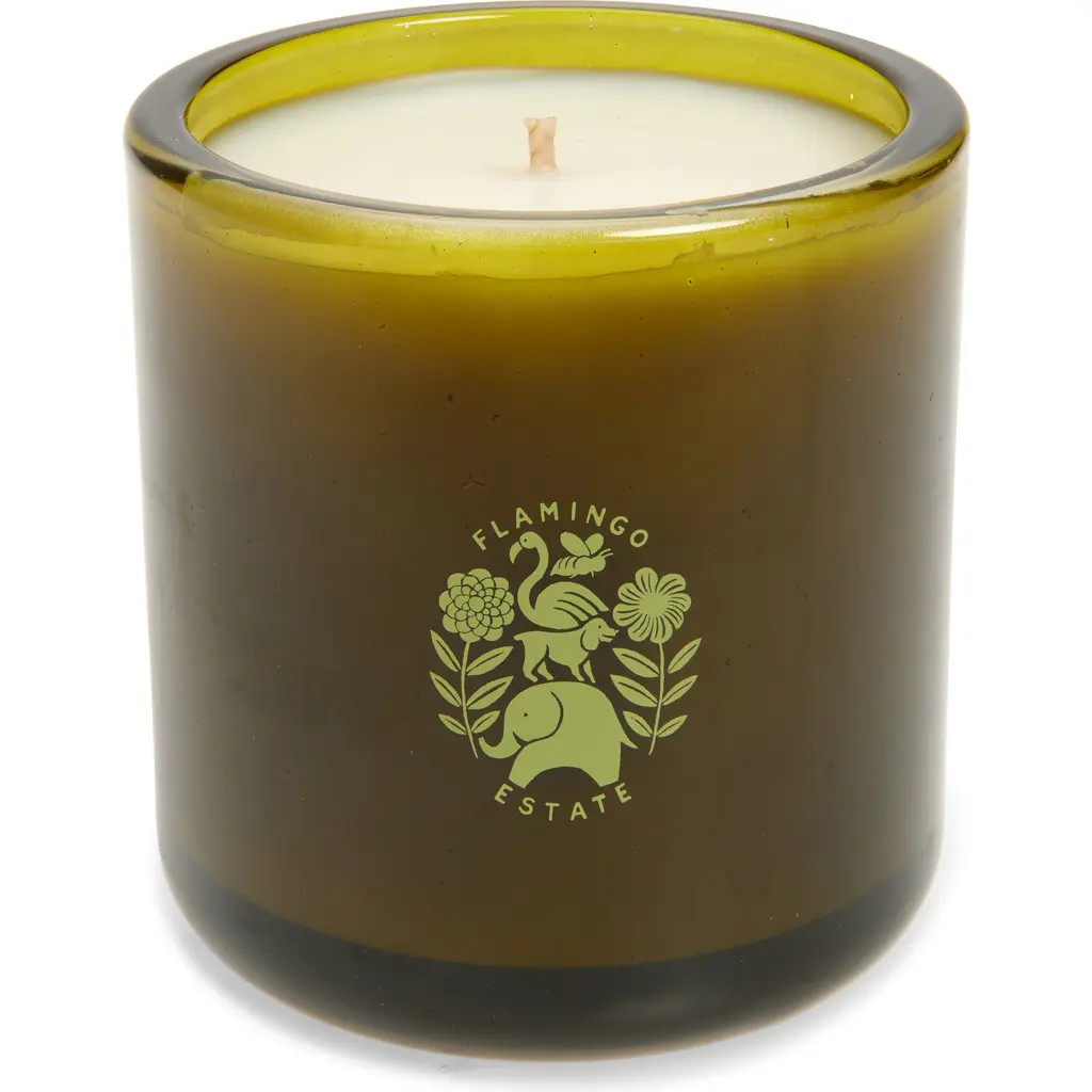 FLAMINGO ESTATE Ancient Agrigento Olive Tree Candle in Green at Nordstrom | Nordstrom