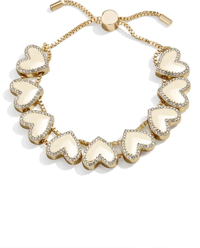 Crystal Heart Slider Bracelet | Nordstrom