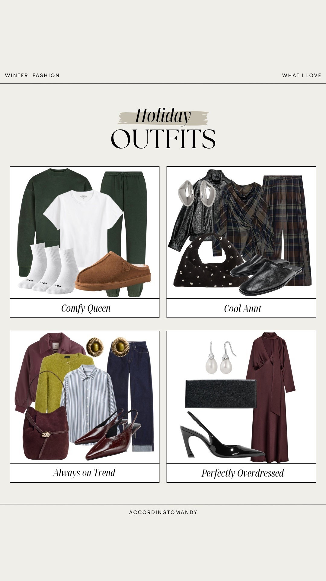 Holiday Outfits! 

outfits for her, christmas outfits, cool aunt outfit, always on trend outfit, comfy queen holiday outfits, perfectly overdressed holiday outfit

#LTKootd #LTKHoliday
