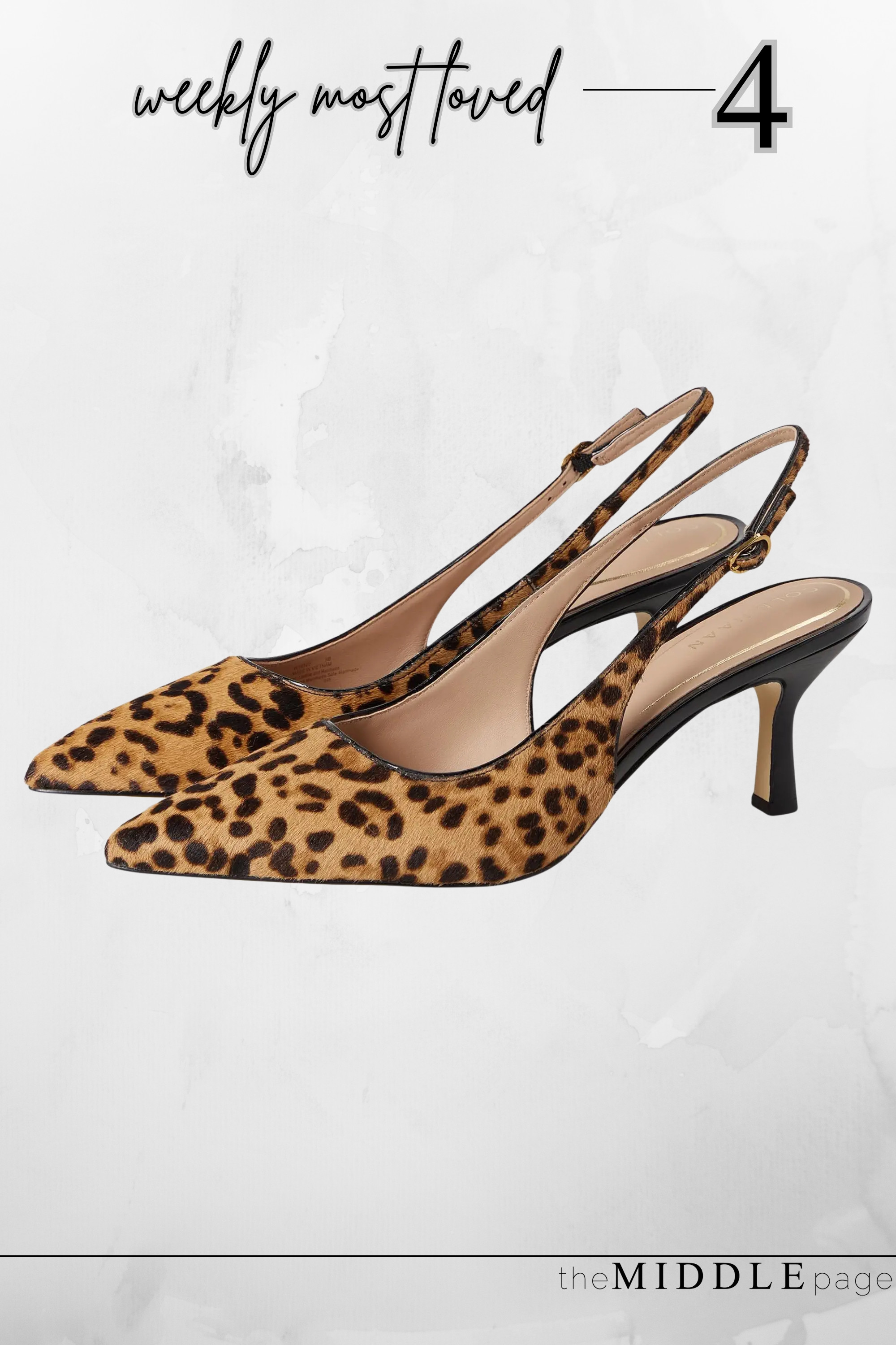 These leopard slingbacks are such a fun way to add print to fall outfits, and they’re currently on sale! I love them with denim, black pants, or tailored trousers for work or date night. #LTKSaleAlert #LTKOver40 #FallShoes #DateNightOutfits #WorkOutfits 

 #LTKootd #LTKSeasonal #LTKOver40