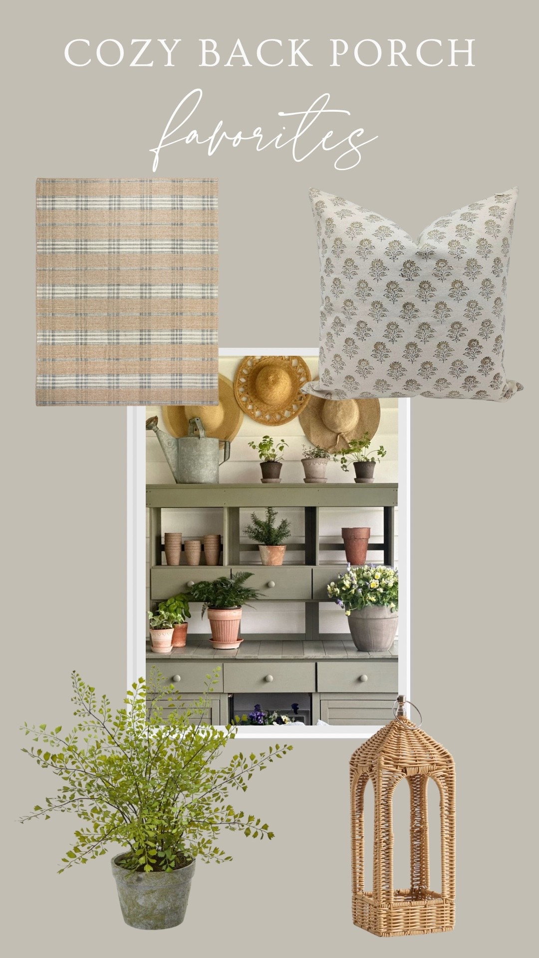 We spend a lot of time on our back porch in the summertime, so I love to make it cozy & welcoming!🪴🤍

#LTKSeasonal #LTKHome