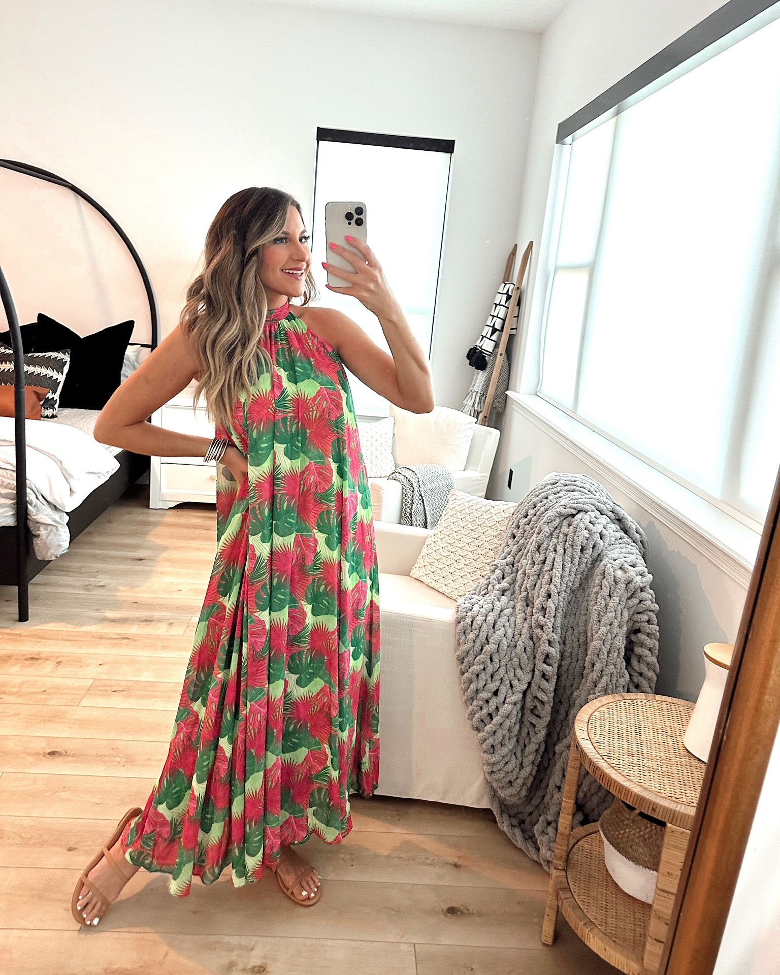 In a small halter neck maxi dress for spring/resort wear from Red Dress - fits TTS.
#spring #reddress

#LTKstyletip #LTKunder100 #LTKSeasonal