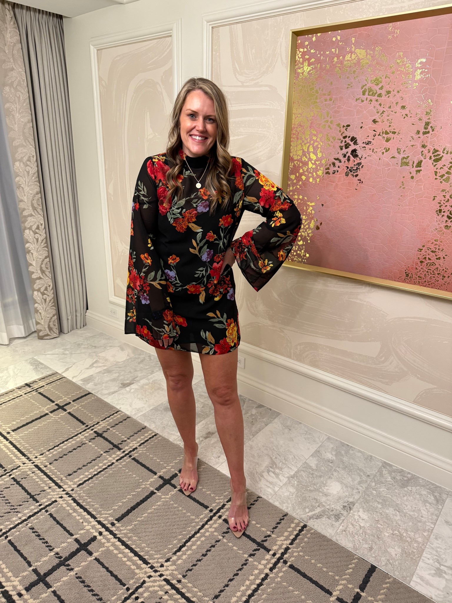 Perfect dress for Vegas! Fits TTS 

#LTKMidsize #LTKOver40 #LTKTravel