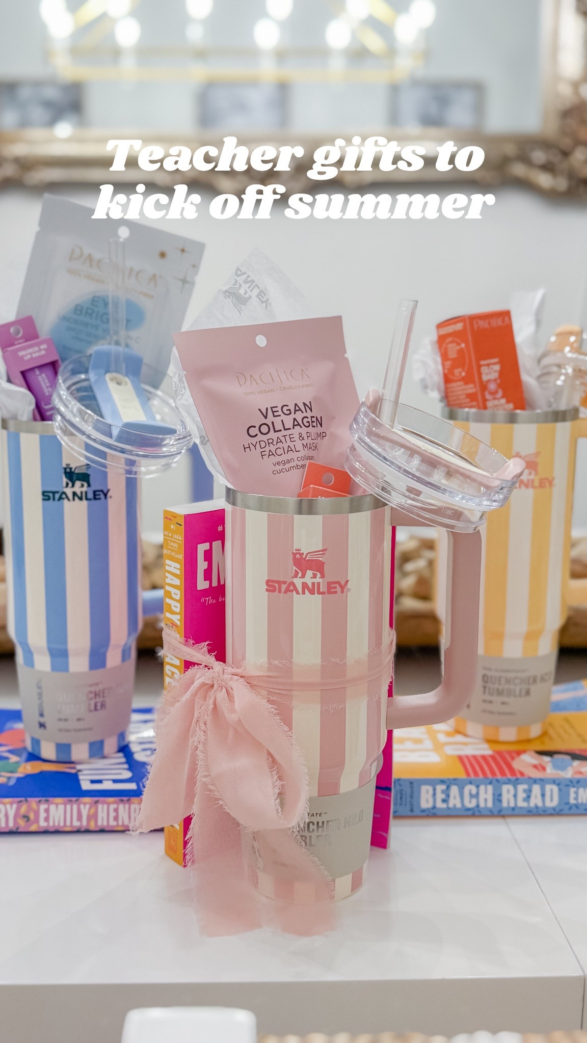 Teacher gifts. Kick off summer. Cabana stripe. Emily Henry  

#LTKSeasonal #LTKGiftGuide #LTKFindsUnder50