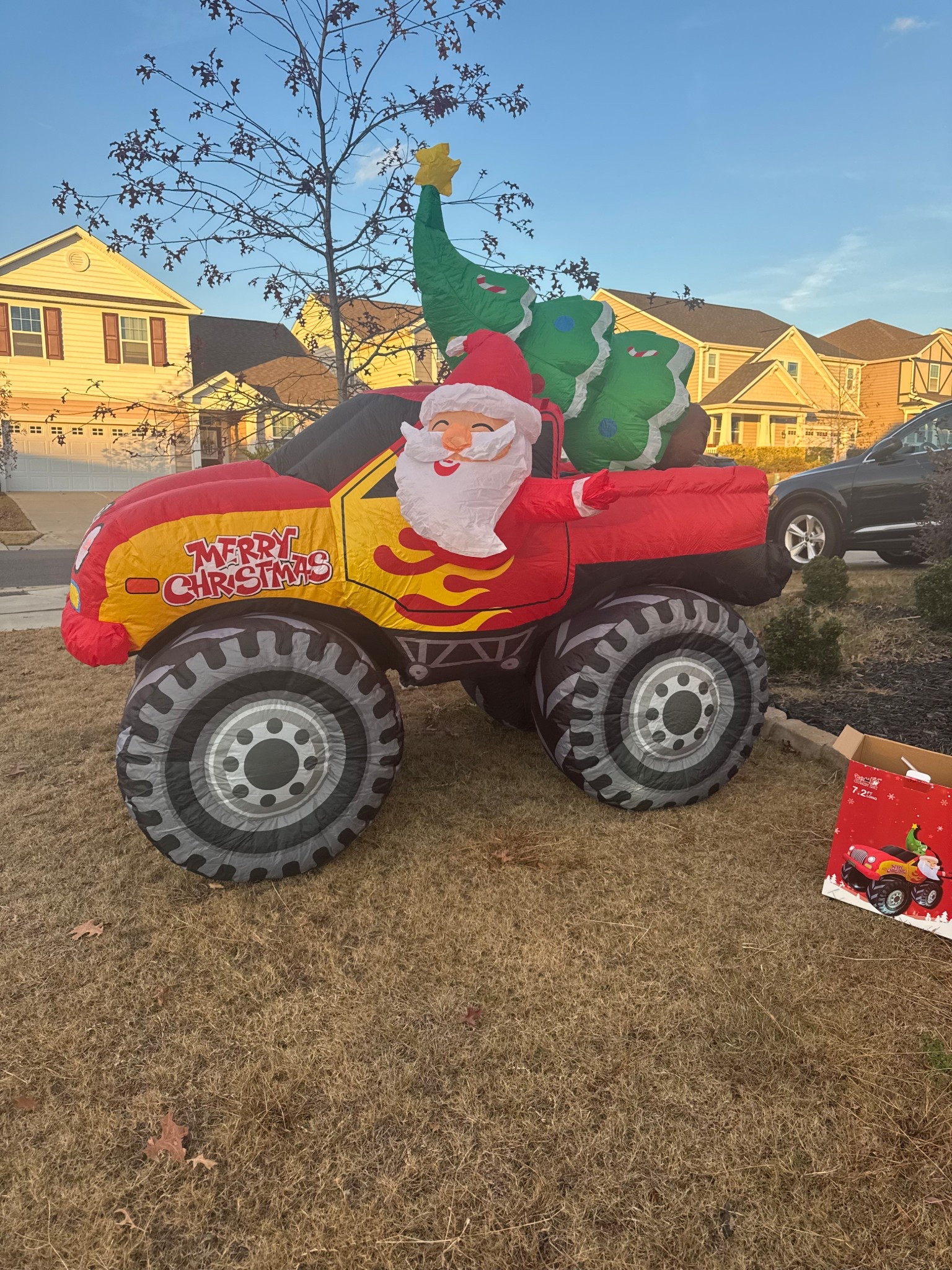 For my boy moms who’s kids are obsessed with monster trucks. This is the best Christmas inflatable. 

#LTKHoliday #LTKmomlife #LTKHome