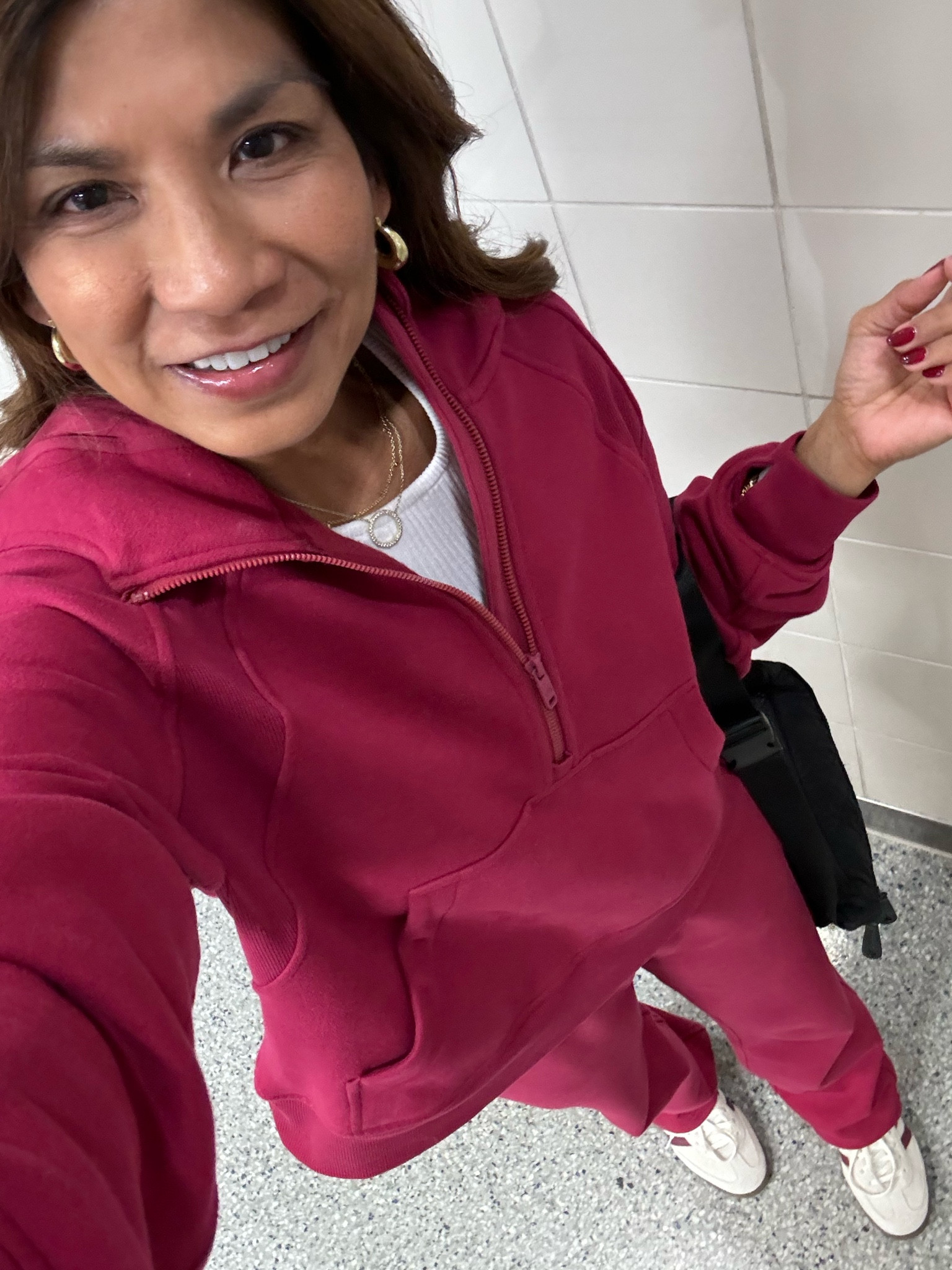Travel outfit, airport outfit.
Lulu look for less.
Pullover sweatshirt in Xs(oversized fit) soooo cozy and a really good lulu look for less.
Sweatpants in XS tts.
Sneakers size down. 
Amazon finds, fall outfits, fashion over 50, midlife fashion, petite fashion, vacation outfit

#LTKCyberWeek #LTKTravel #LTKHoliday