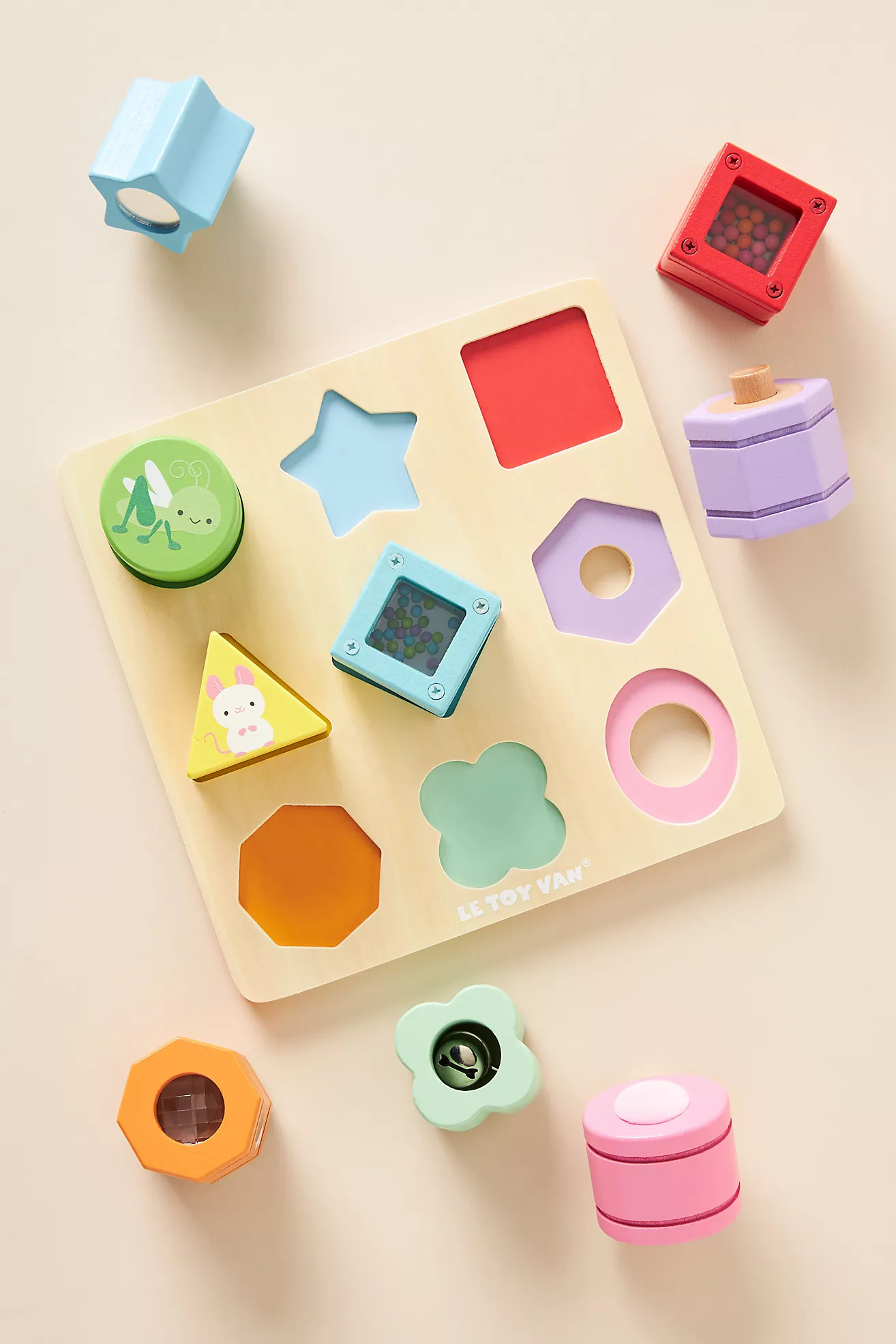 Le Toy Van Petilou Sensory Shapes | Anthropologie (US)
