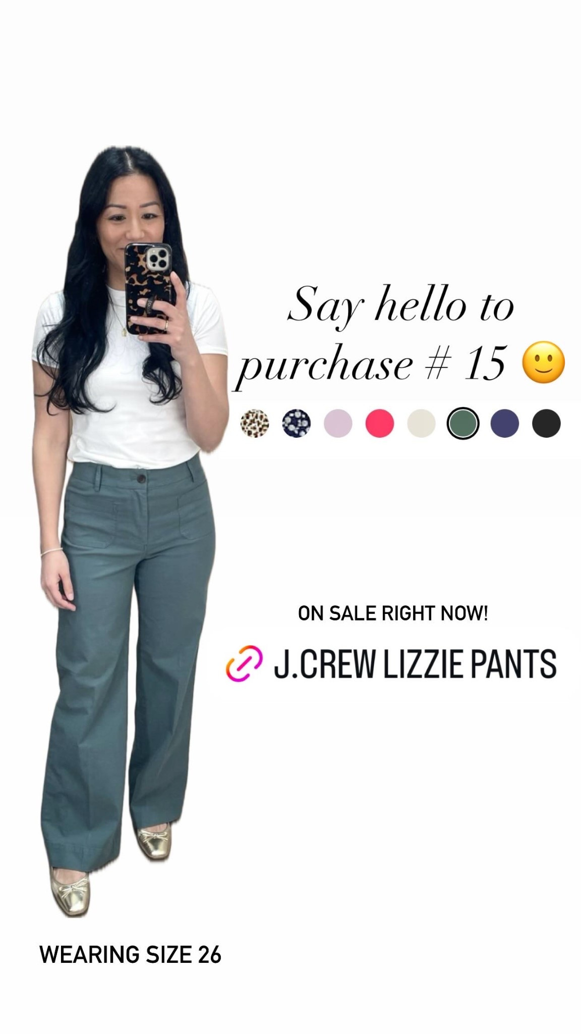 Size 26
Similar fit and feel to the Anthropologie Colette pants


#LTKFindsUnder50 #LTKSeasonal #LTKSaleAlert