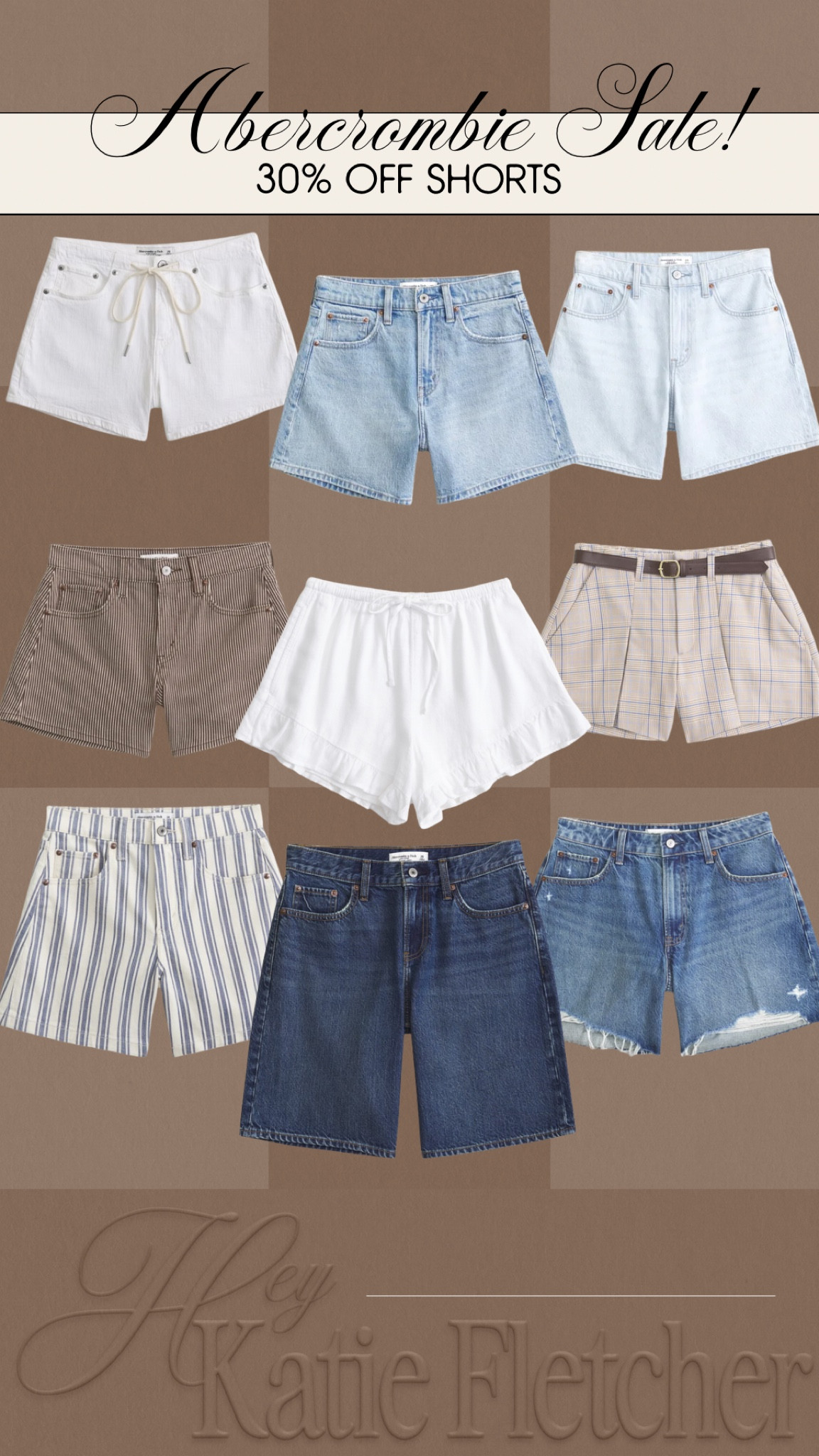 30% off Abercrombie shorts!! My favorite pairs are the loose and dad short

I wear size 27

#LTKootd #LTKSaleAlert #LTKPetite