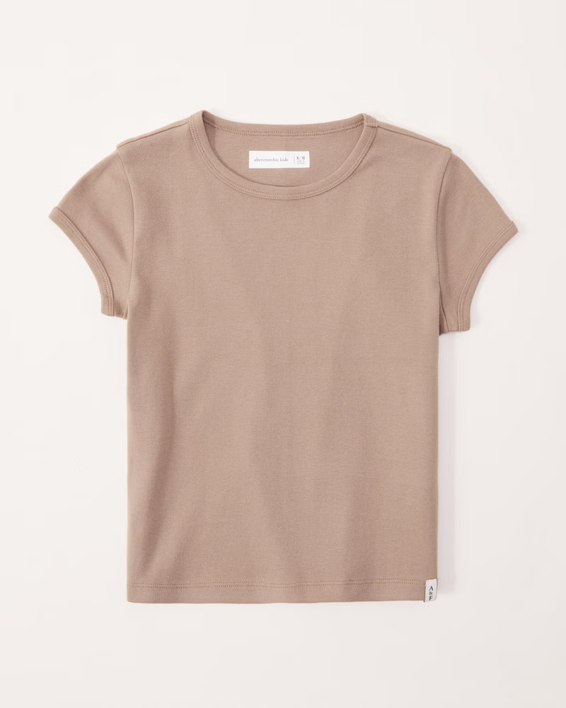 slim essential rib tee | Abercrombie & Fitch (US)