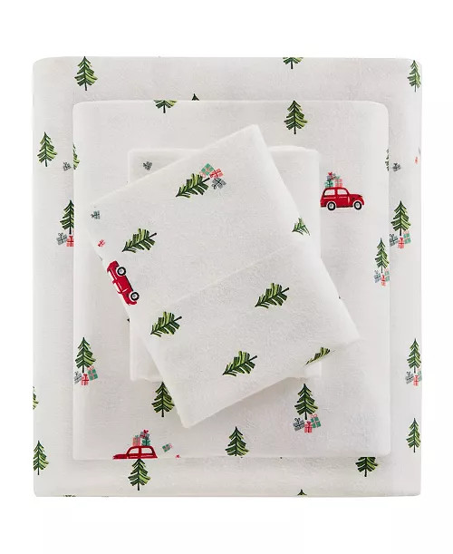 Woolrich Printed Flannel Sheet Sets - Macy's | Macy's