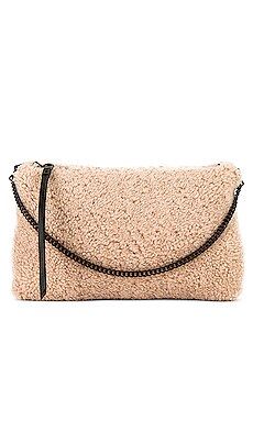 Eve Shearling Crossbody in Alabaster Pink | Revolve Clothing (Global)