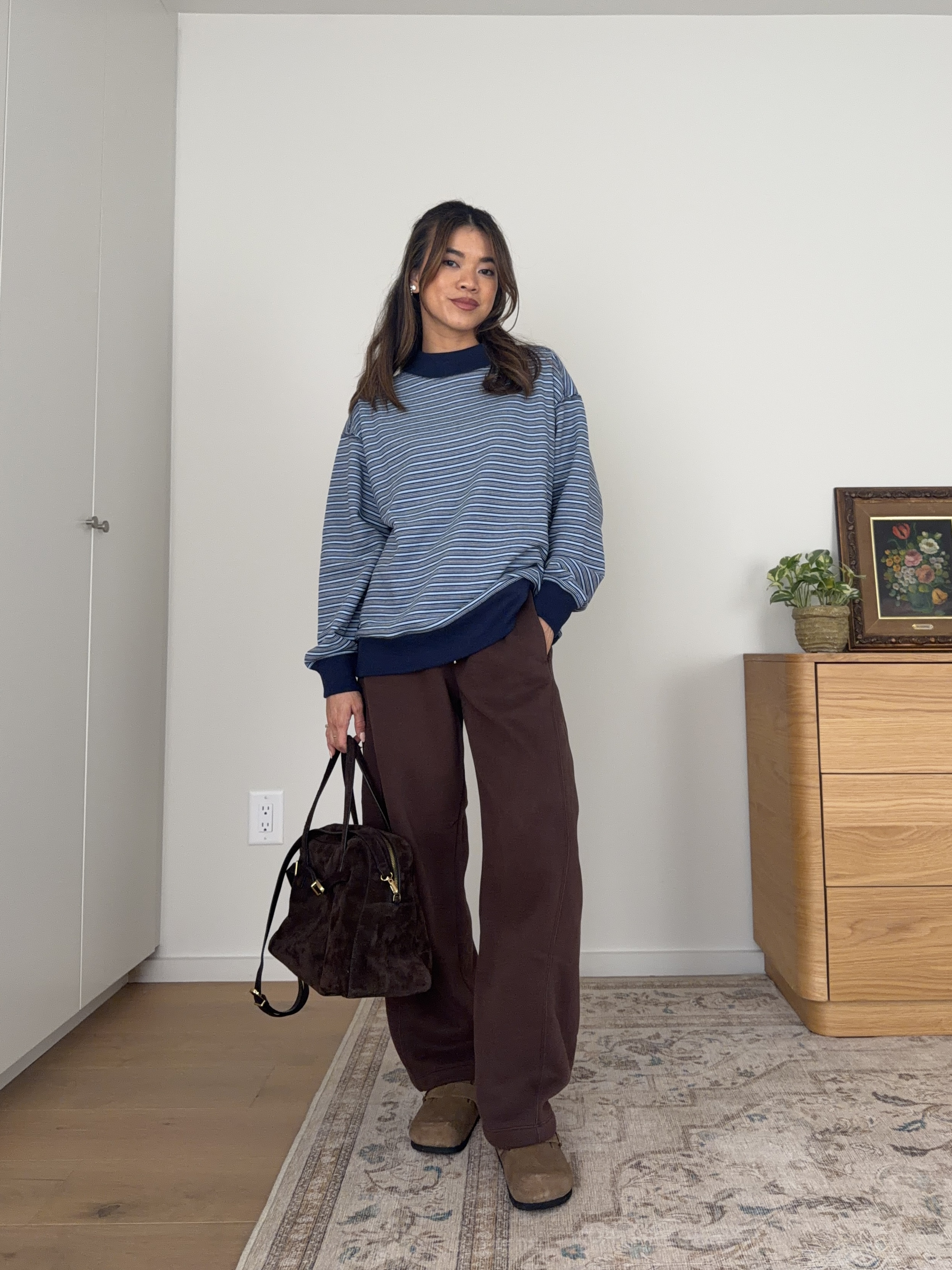The coziest outfit from @abercrombie! 

Sizing info:
• Abercrombie YPB On The Go Mock Neck Sweatshirt (Size Small in Navy Stripe)
• Abercrombie Sunday High Rise Forward Seam Barrel Sweatpant (Size XS Short in Black Walnut) 

Fall Abercrombie new arrivals, Abercrombie sweaters, Abercrombie petite pants, Abercrombie petite sweats, Abercrombie fall sweater, Abercrombie petite sweater, Petite style, petite fashion, mom outfit, mom style, petite pants, petite outfit ideas, petite outfits, best pants for petite, petite pull on pants, vacation outfits, fall outfits, fall style, fall trends, fall looks fall outfit ideas, Abercrombie try on, fall sweat pants, fall lookbook, fall outfits, sweatpants, petite sweat pants, abercrombie sweats, barrel leg sweat pants

#LTKootd #LTKSeasonal #LTKTravel