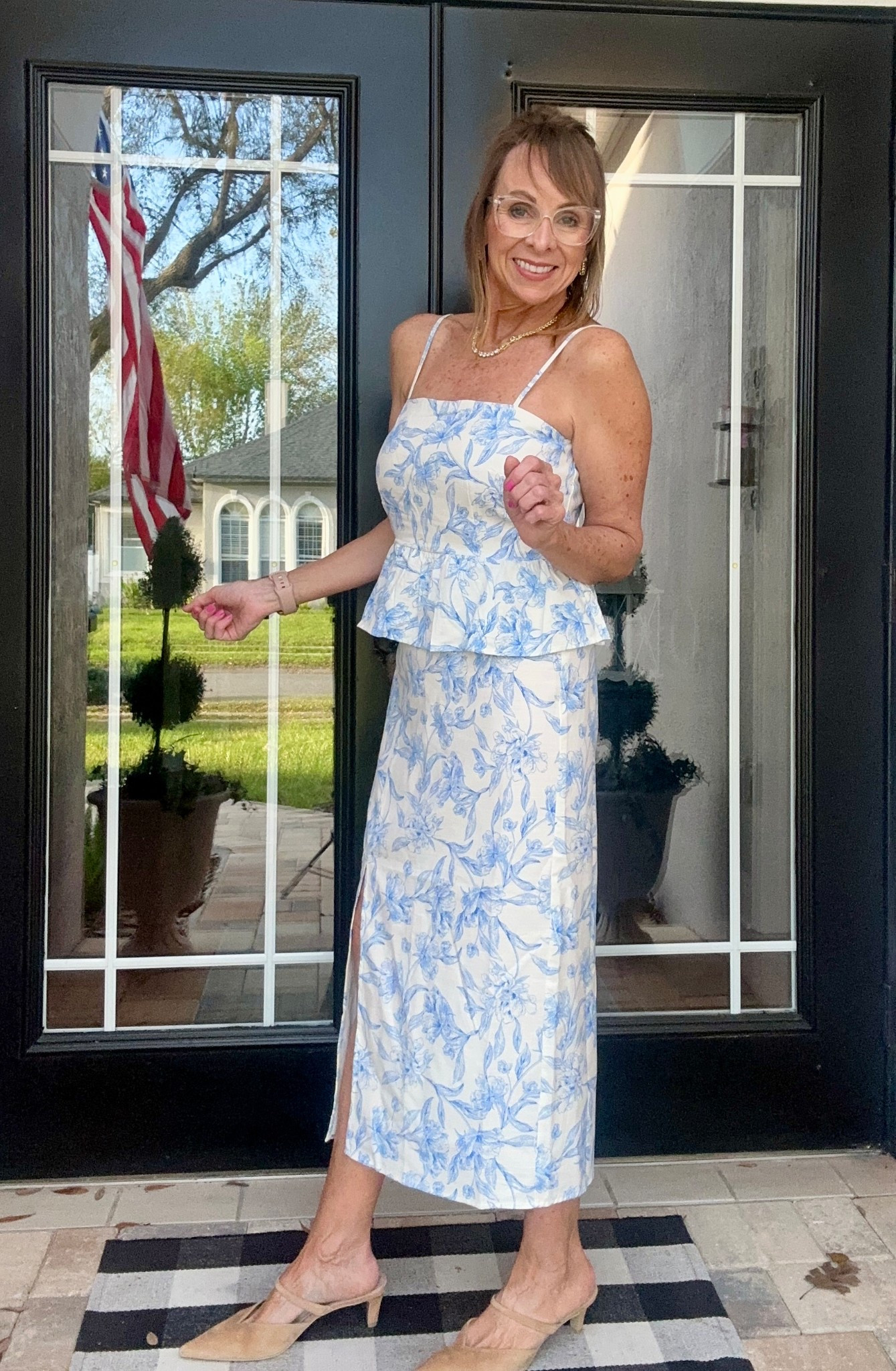 There’s no way you can pass up this pretty one! Wearing a small in the top and a 4 in the skirt. 
Wear it to a shower or wedding! 

#LTKWedding #LTKFindsUnder50