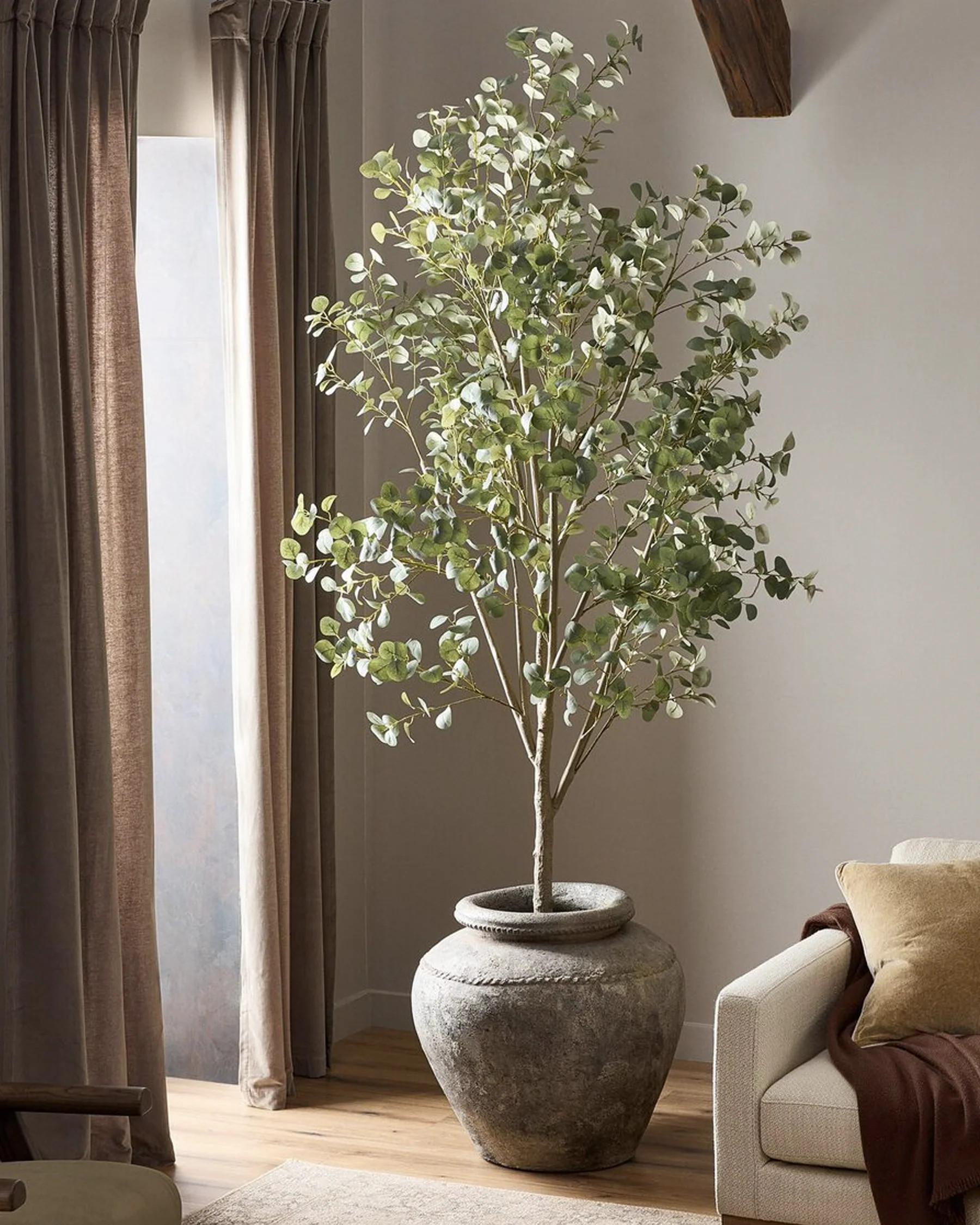 Faux Eucalyptus Tree | The Vintage Rug Shop