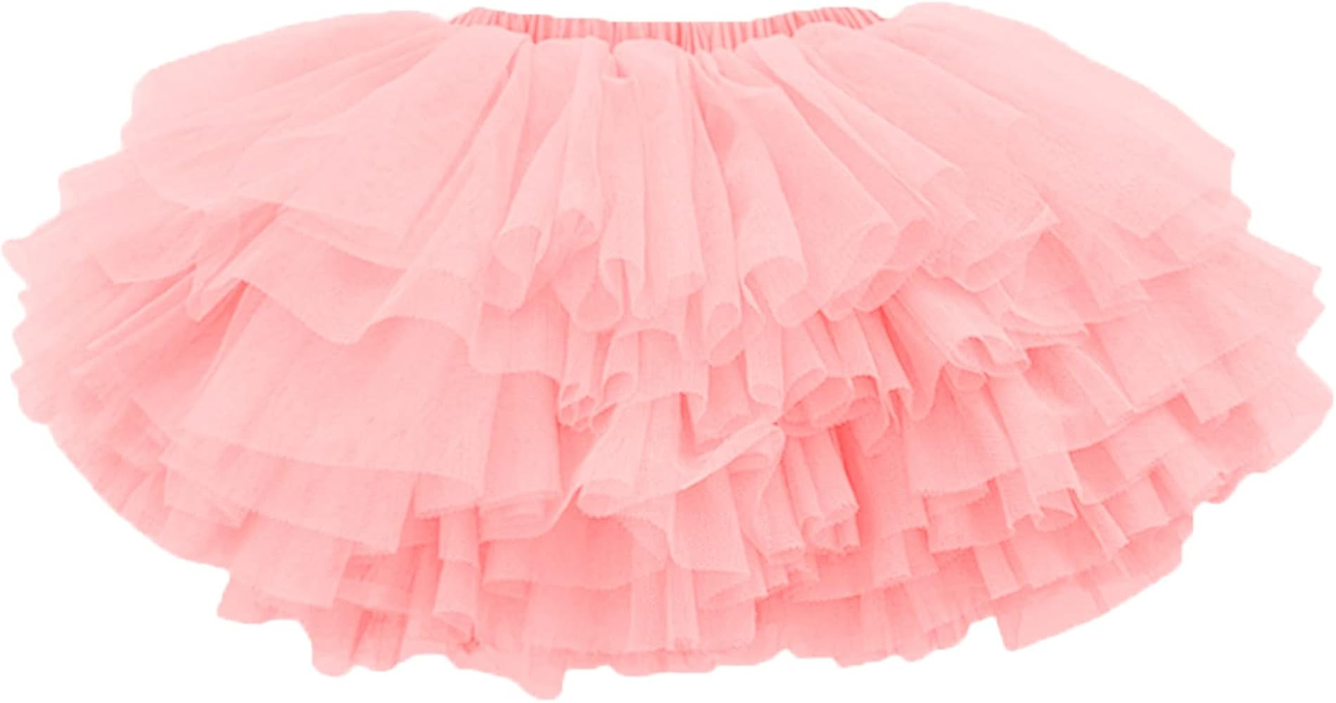 Colorful Childhood Baby Girls' Tutu Skirt Toddler 6 Layered Tulle Tutus 1-8T | Amazon (US)