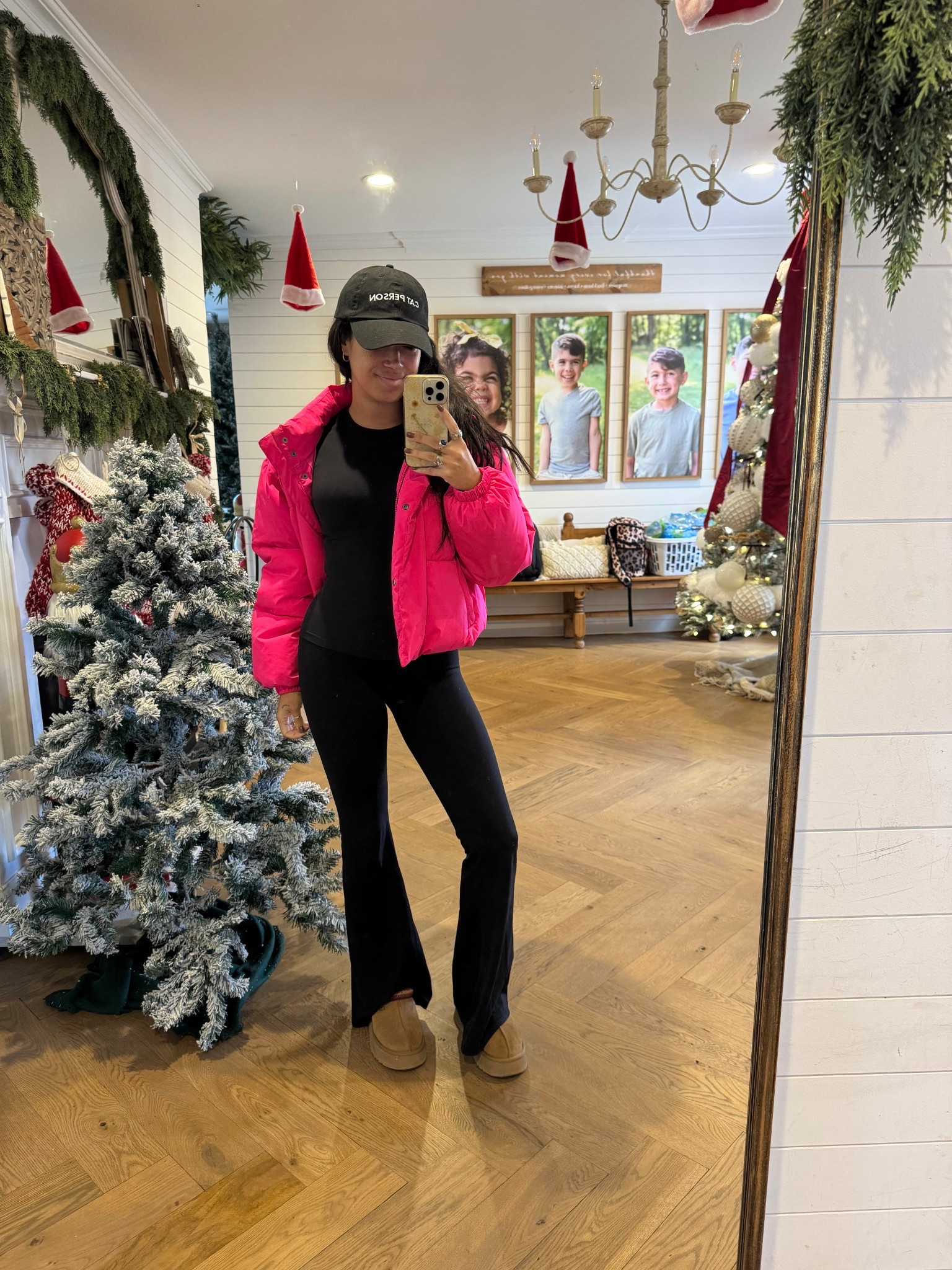 My most requested link! I sized up mine one size to medium because it’s cropped but a small would have fit too! I also linked the girl version to match with your littles 💖

#LTKootd