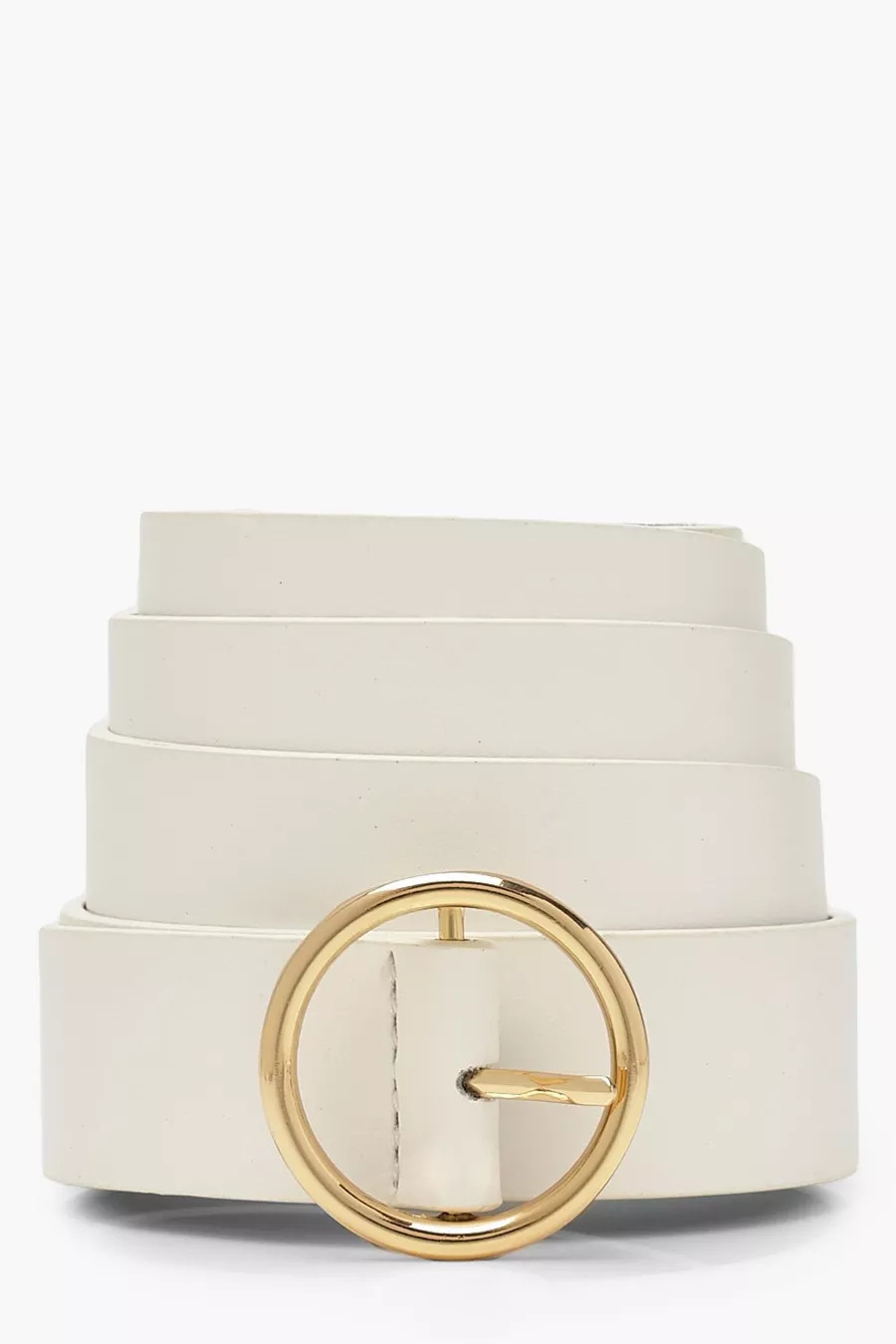 Plus Circle Ring Boyfriend Belt | Boohoo.com (UK & IE)