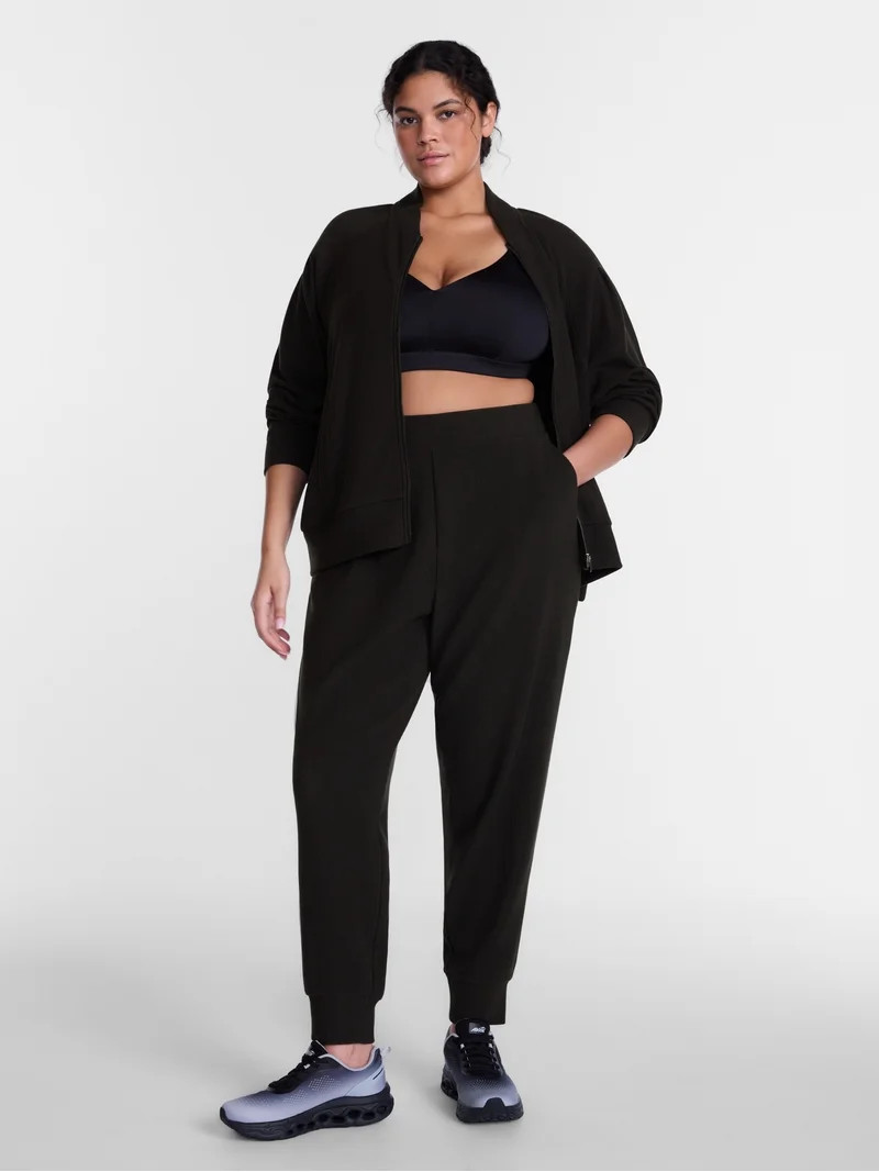 Avia Women's Ottoman Joggers, Sizes XS-XXXL | Walmart (US)