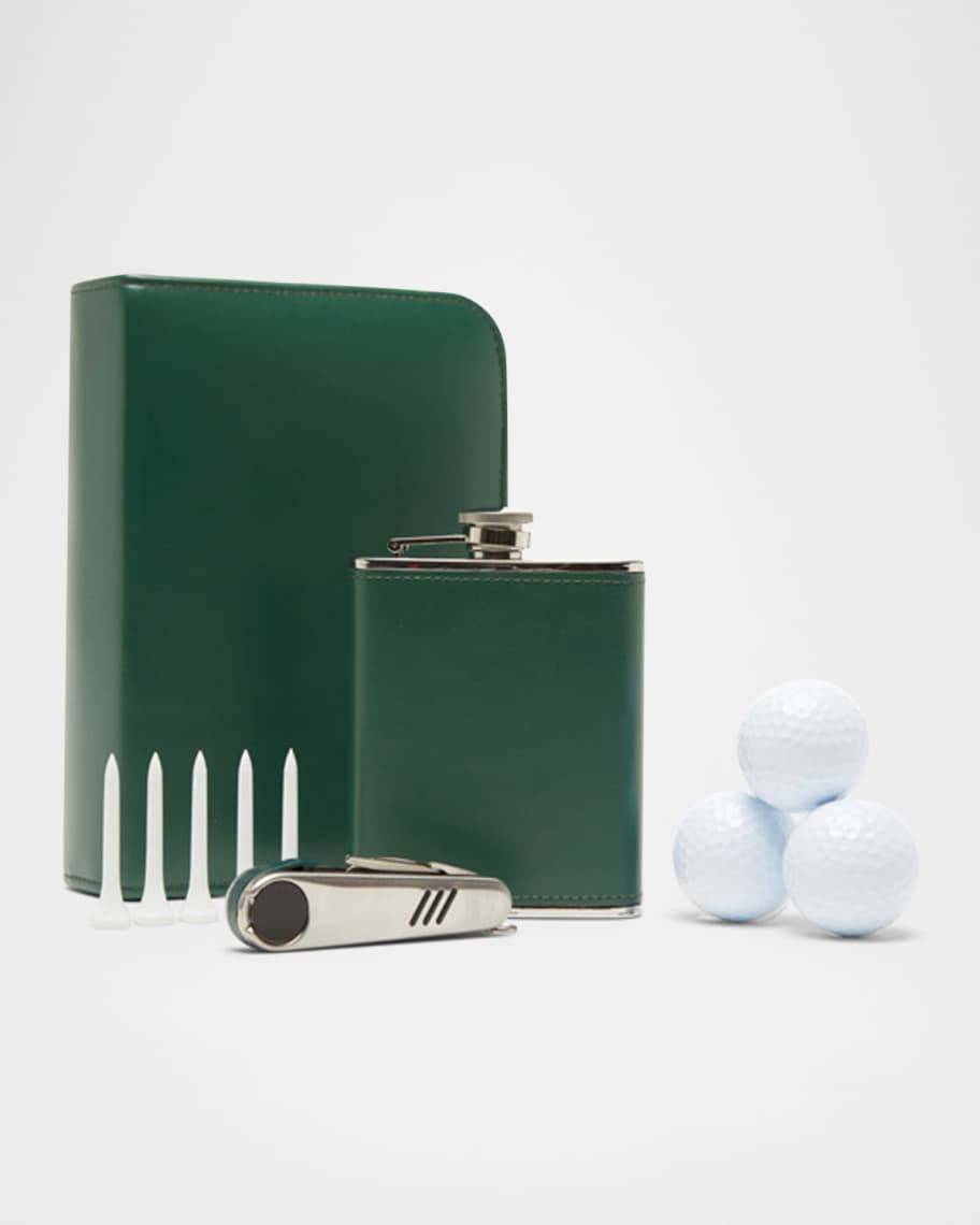 Hole in One Golf and Flask Kit | Neiman Marcus