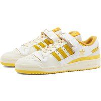 Adidas Forum 84 Low Sneakers in White/Hazy Yellow, Size UK 5 | END. Clothing | End Clothing (US & RoW)