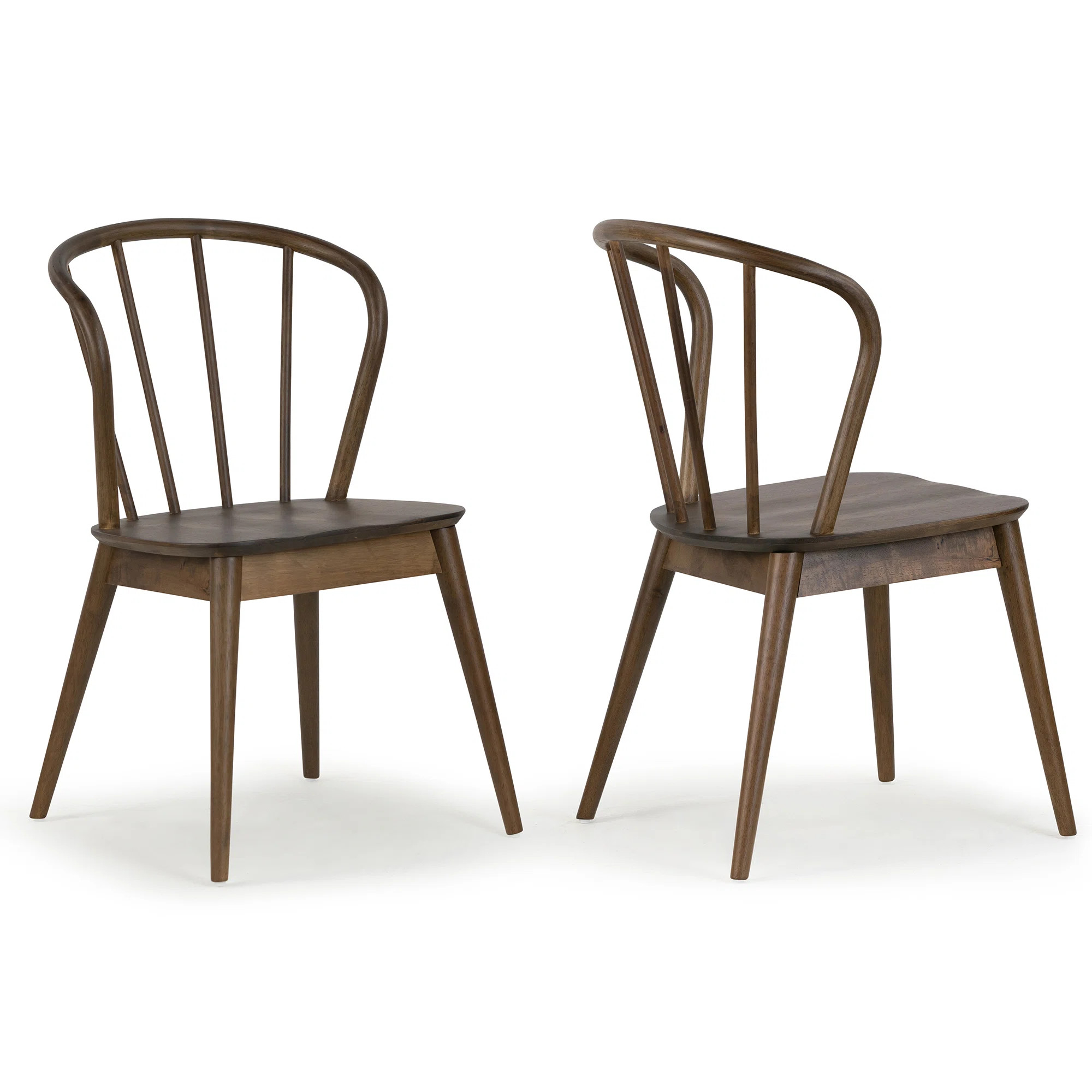 Kimmori 18'' H Solid Wood Side Chair (Set of 2) | Wayfair North America