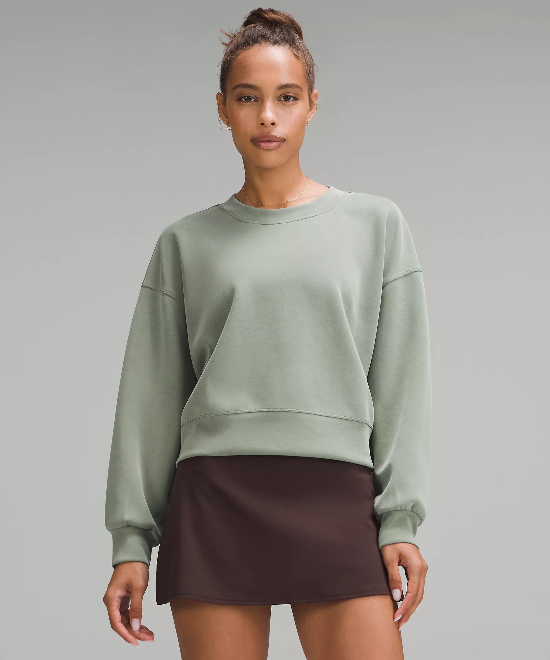 Softstreme Perfectly Oversized Cropped Crew | Lululemon (US)