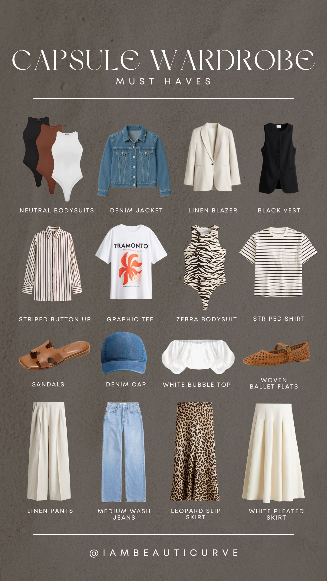 My Capsule Wardrobe Must-Haves 🤍 

 #LTKStyleTip #LTKPlusSize #LTKWorkwear