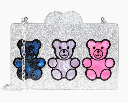 Bari Lynn
Gummy Bear Acrylic Bag

ONLY AT SAKS. This rectangular acrylic shoulder bag is adorned with vibrant gummy bear motifs on a sparkly ground

#LTKKids #LTKGiftGuide #LTKItBag